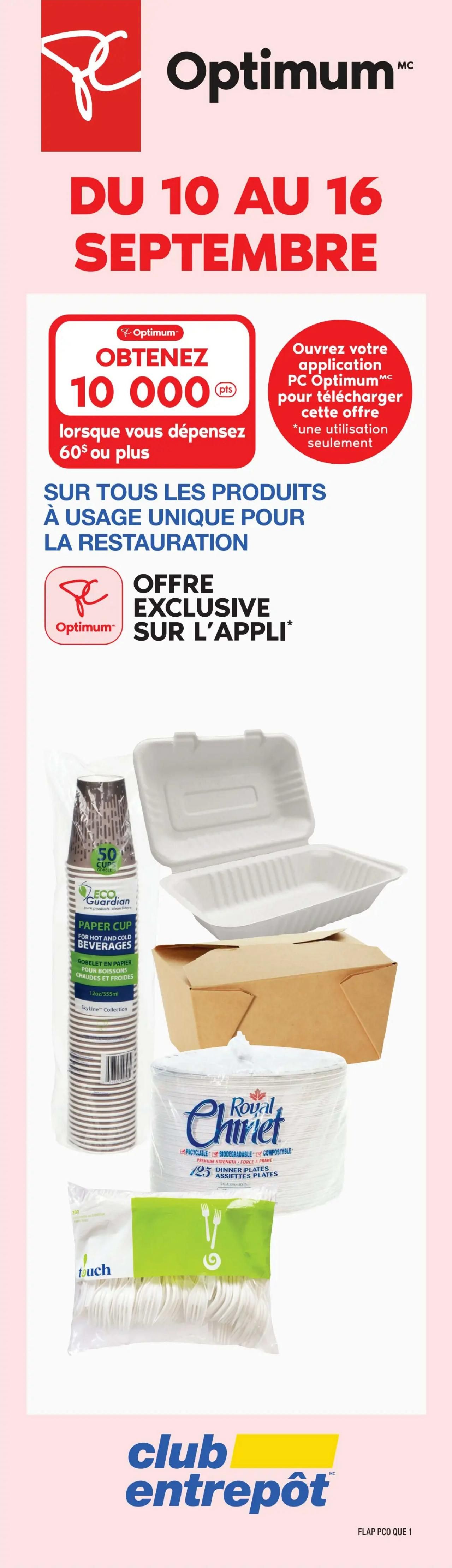 Wholesale Club (QC) Flyer September 10 to 16