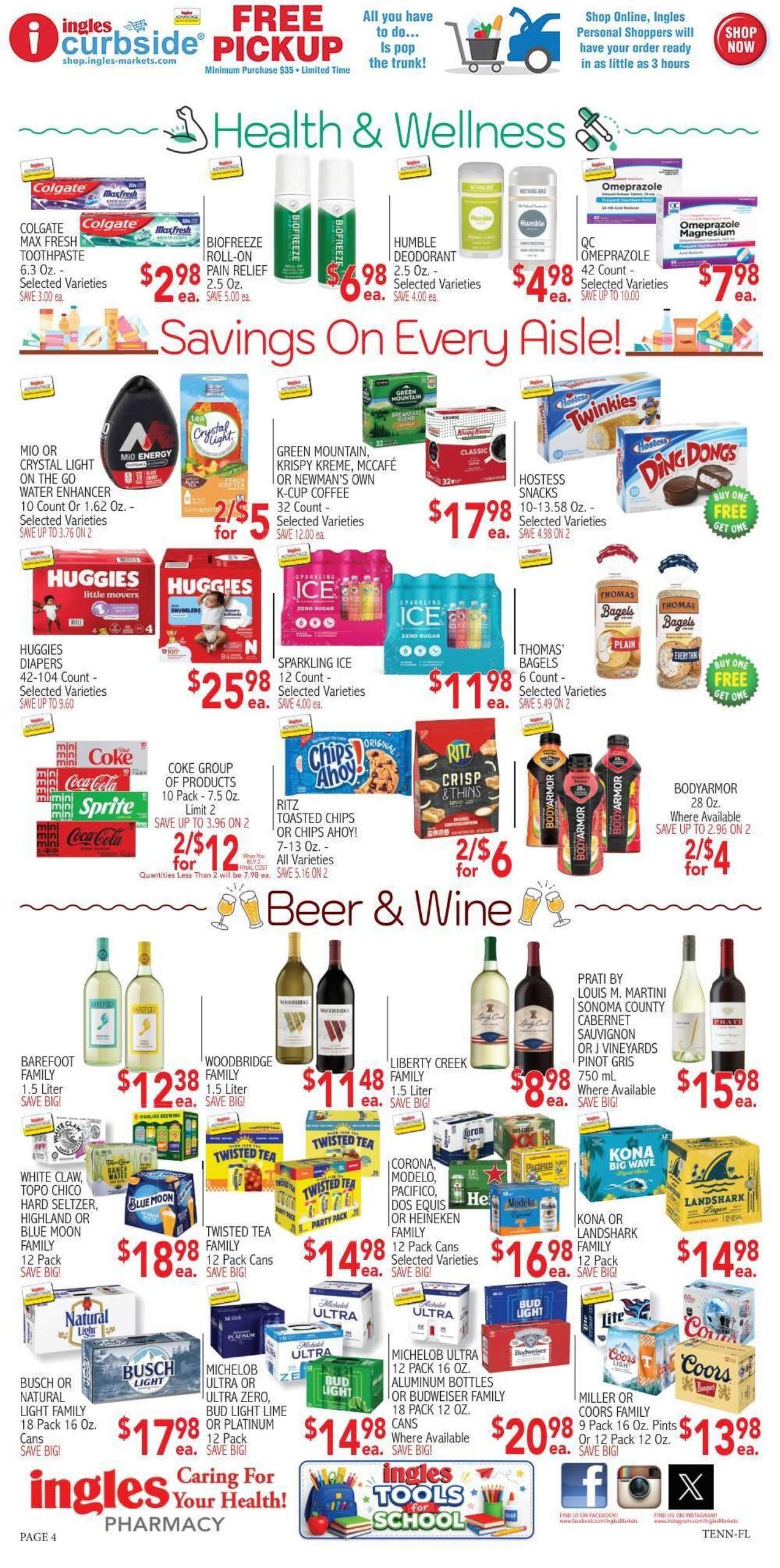 Ingles Markets (Rogersville Area, TN) Weekly Ad September 9 - 15, 2026