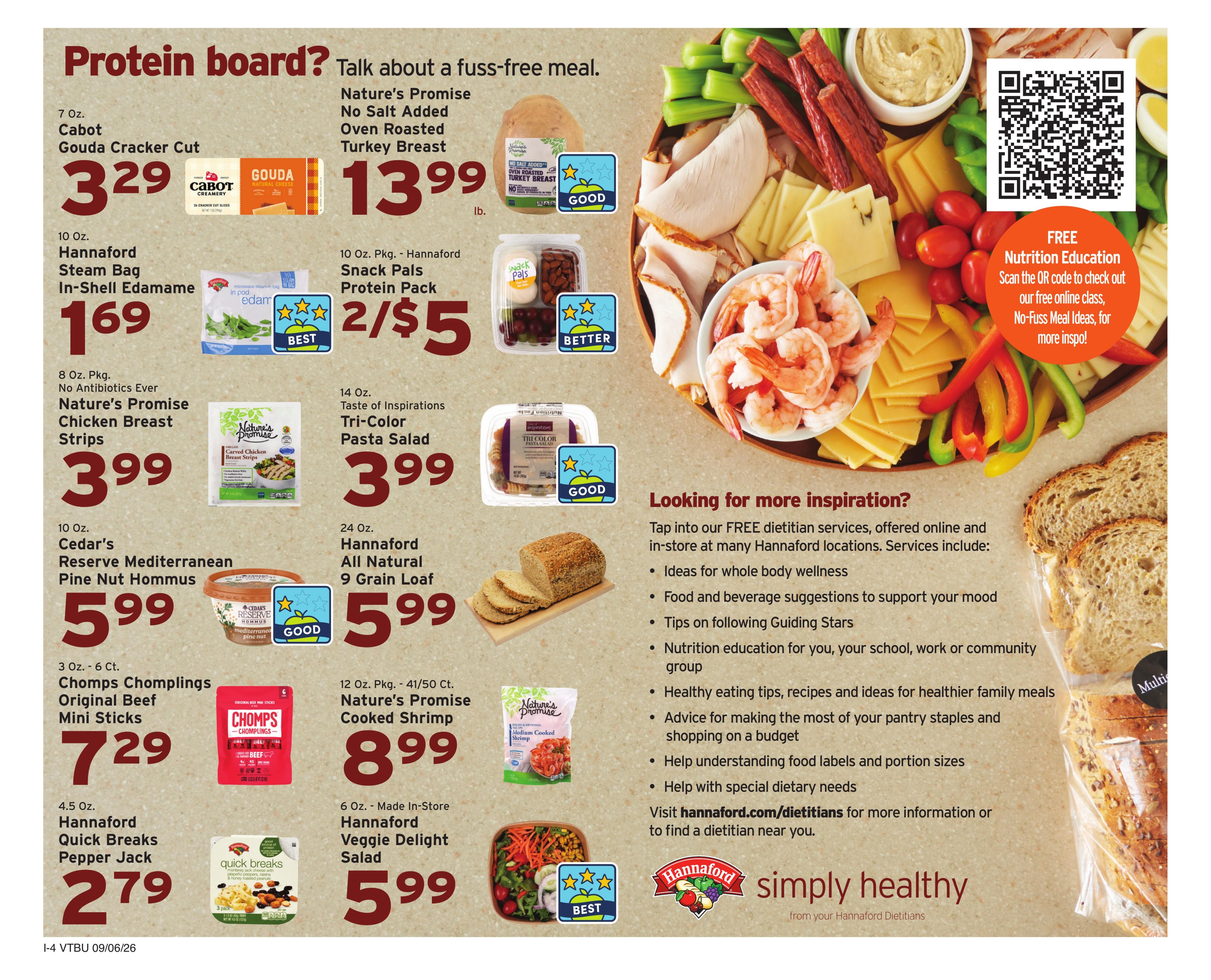 Hannaford (Montpelier Area, VT) Week 37 Weekly Ad September 6 - 12, 2026