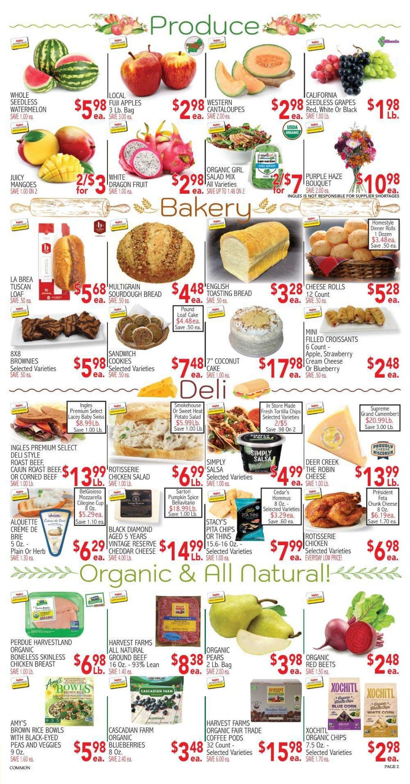 Ingles Markets (Wedowee Area, AL) Weekly Ad September 9 - 15, 2026