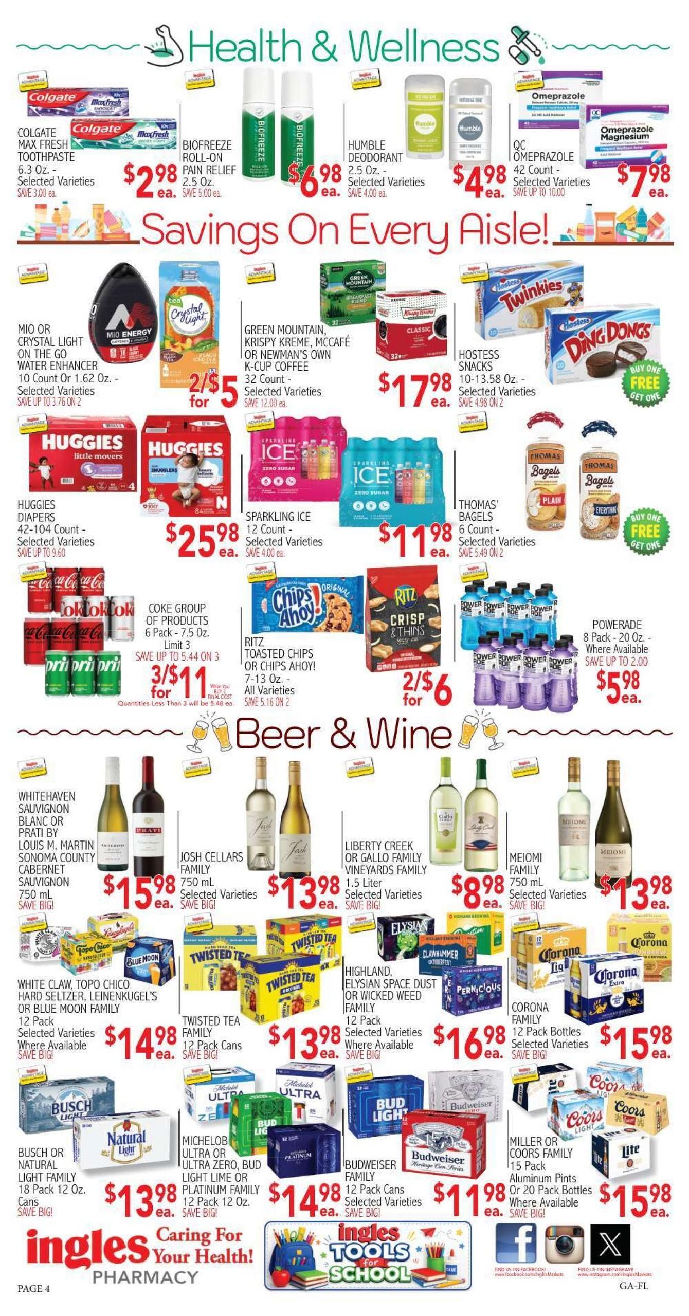 Ingles Markets Weekly Ad September 9 - 15, 2026