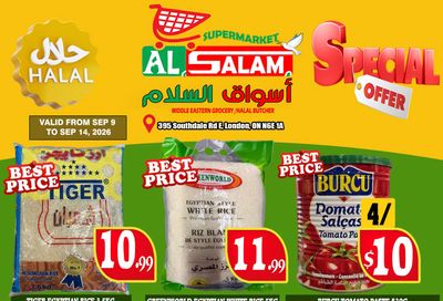 Al-Salam Supermarket Flyer September 9 to 14