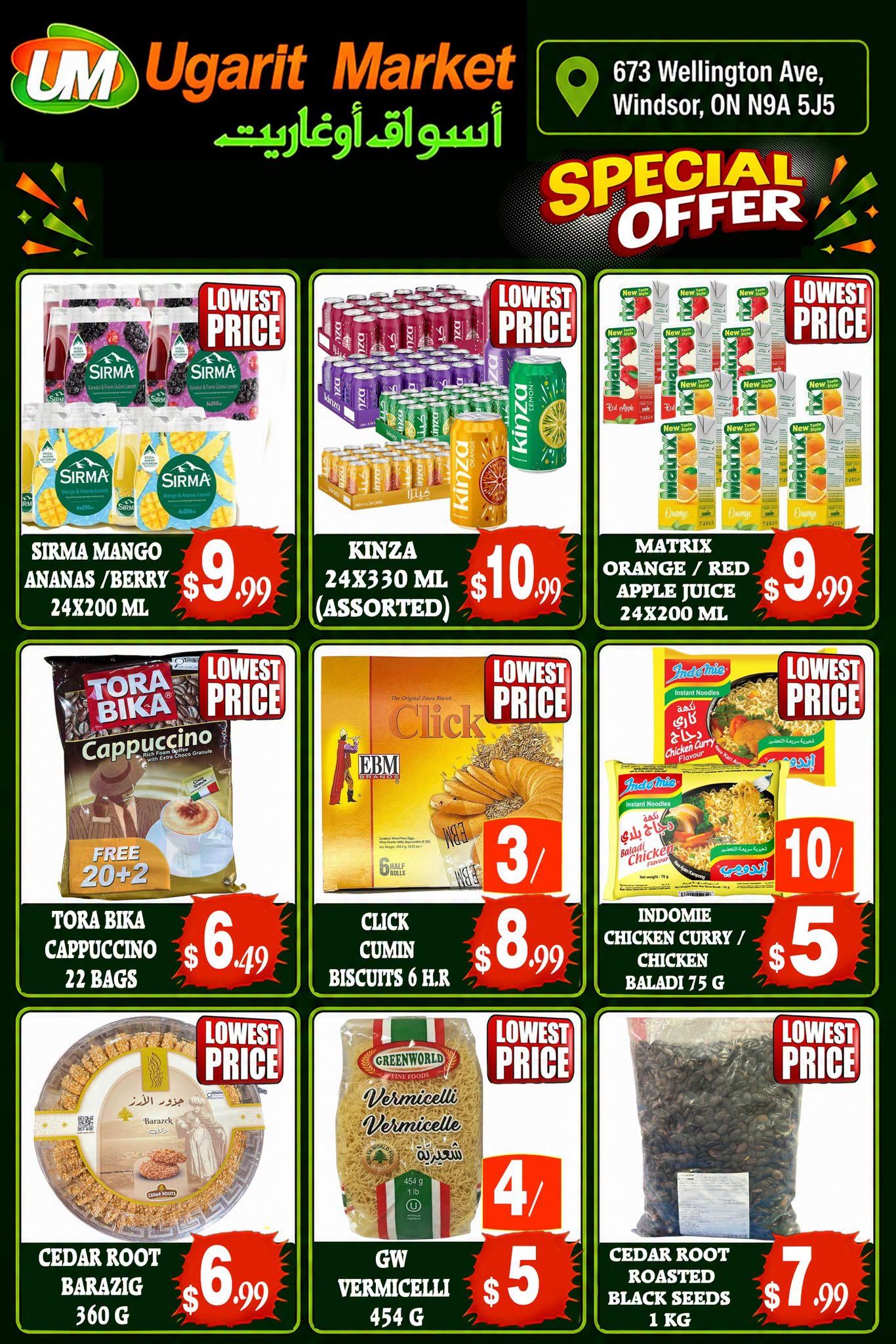 Ugarit Market Flyer September 8 to 14