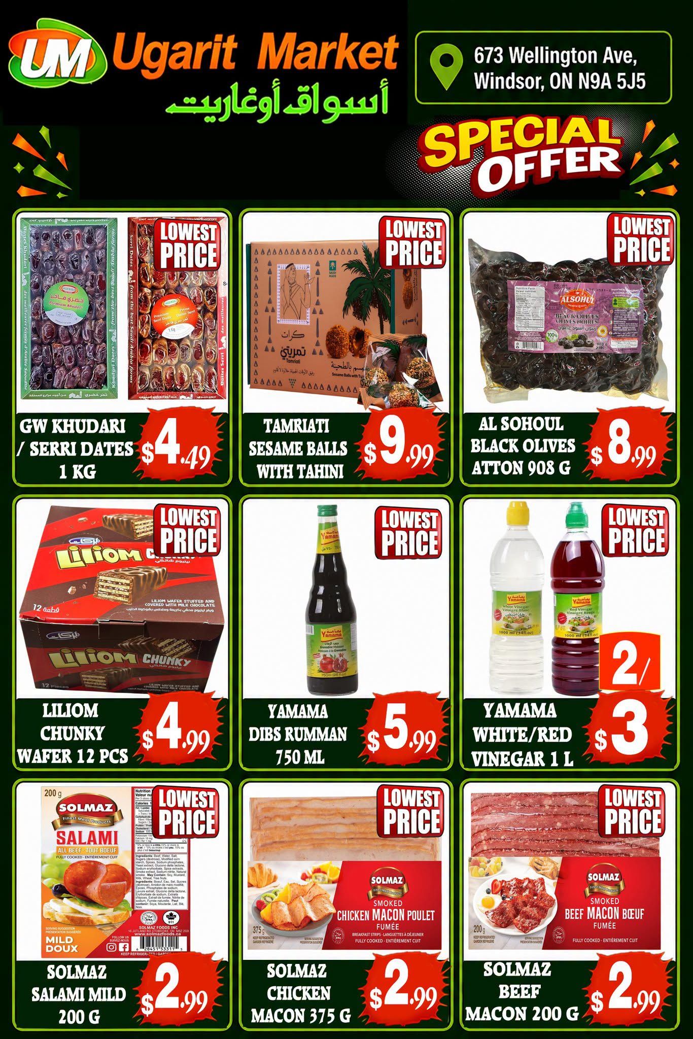 Ugarit Market Flyer September 8 to 14