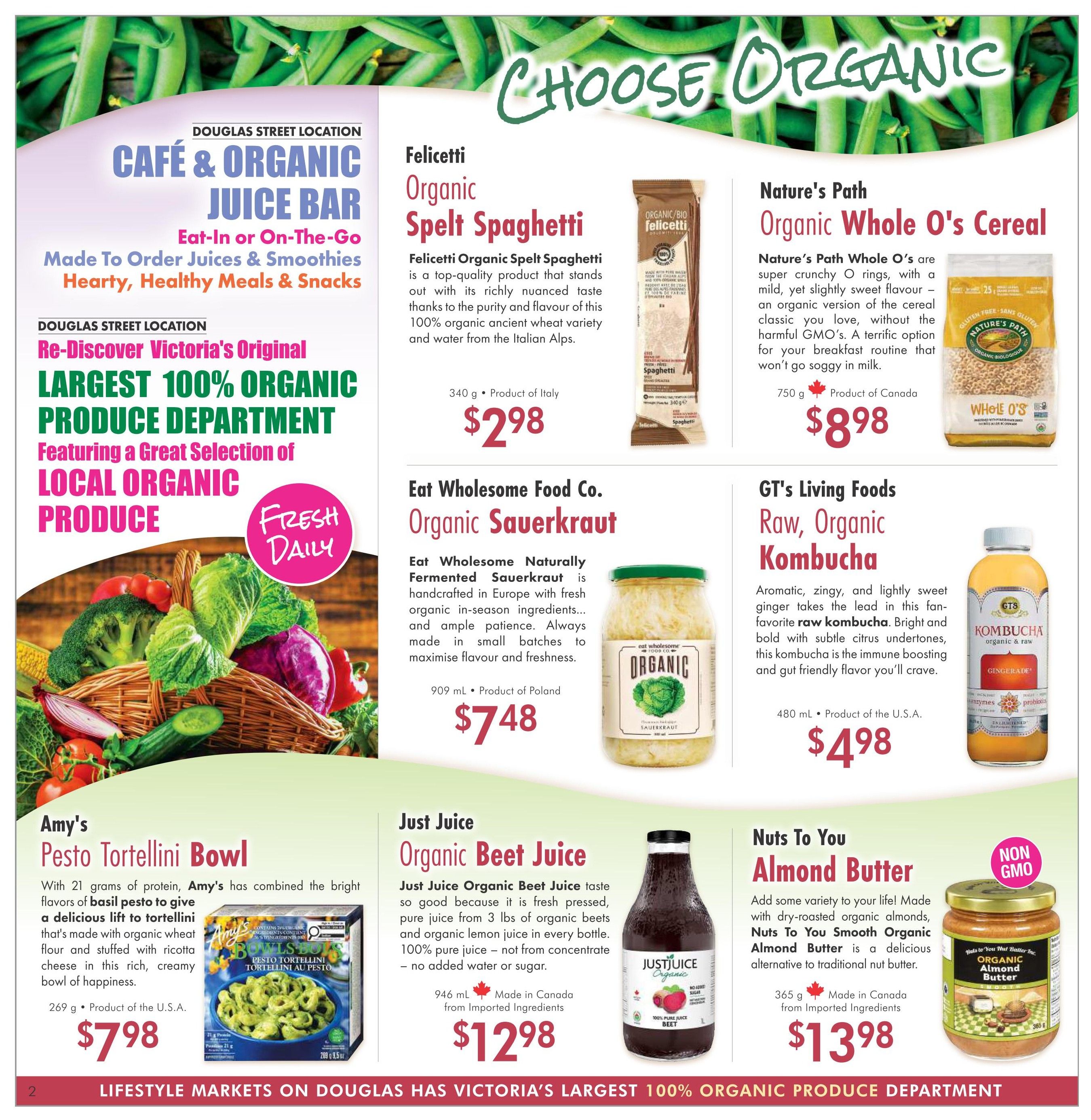 Lifestyle Markets Flyer September 9 to 27