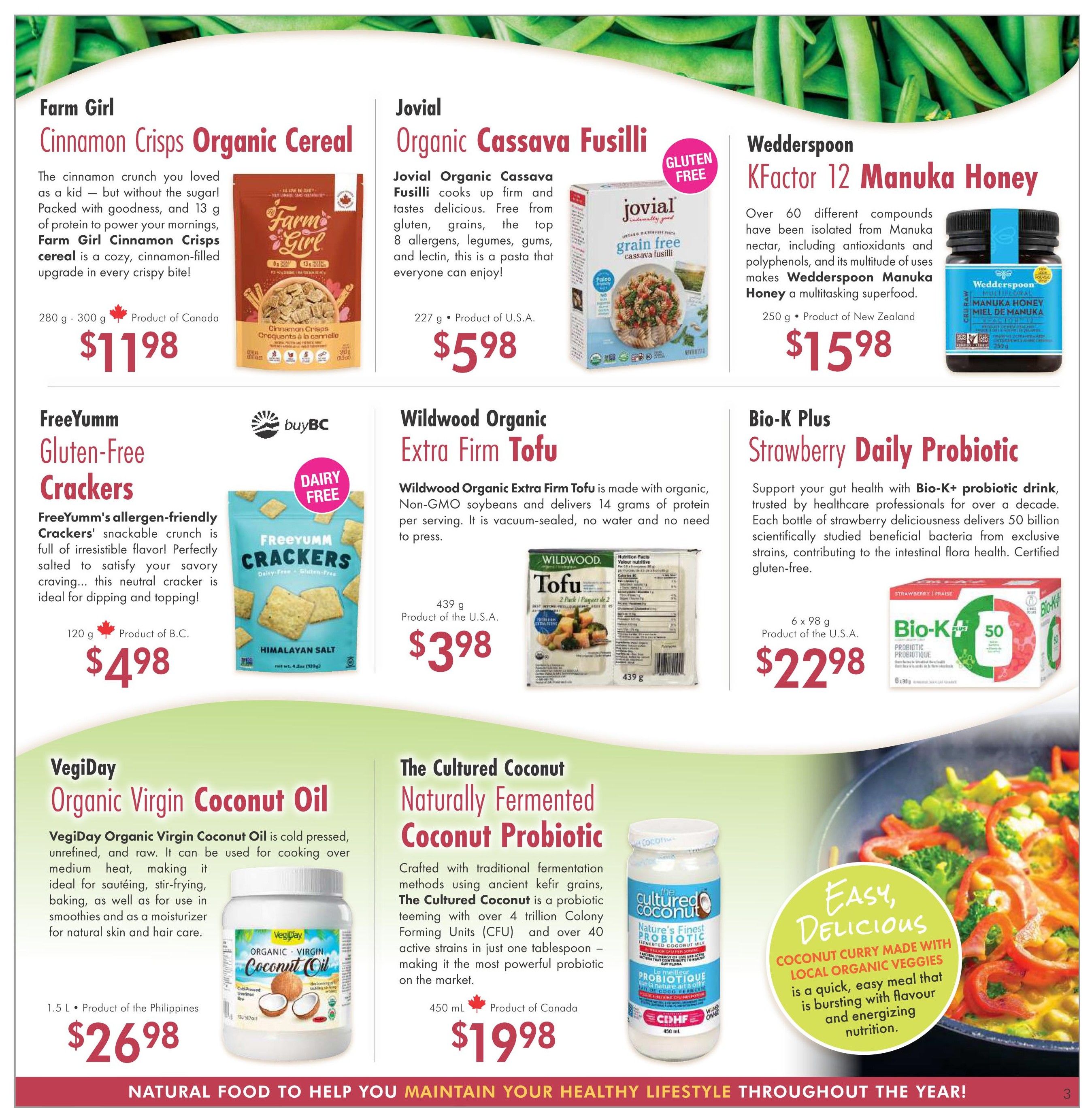 Lifestyle Markets Flyer September 9 to 27