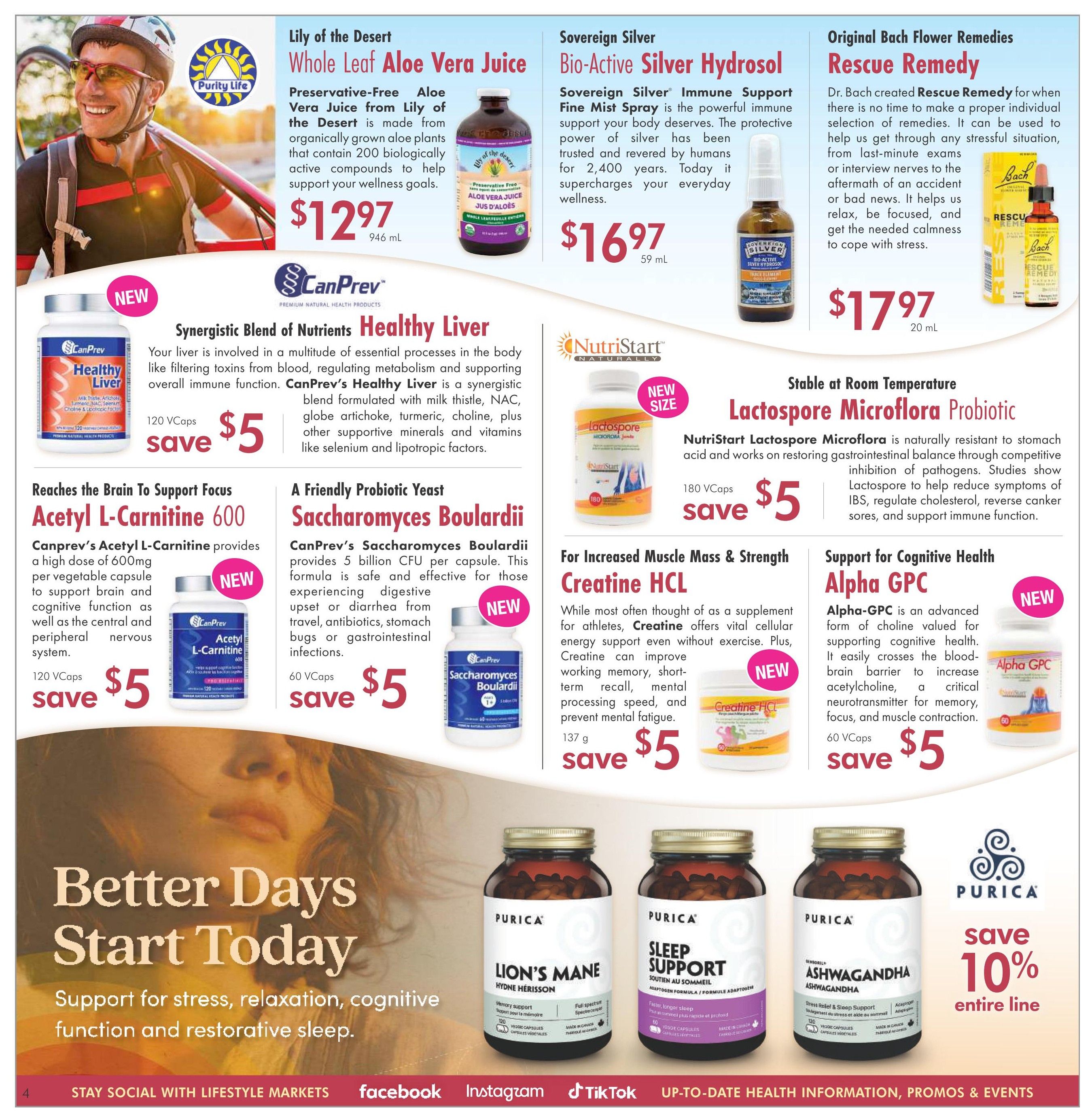 Lifestyle Markets Flyer September 9 to 27