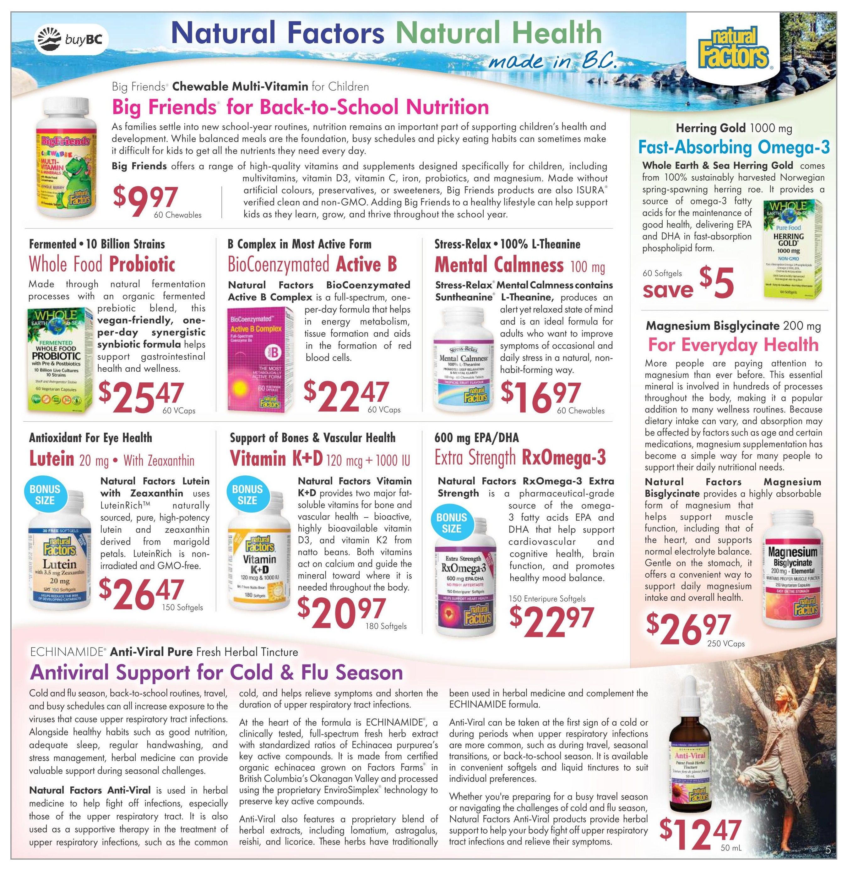 Lifestyle Markets Flyer September 9 to 27