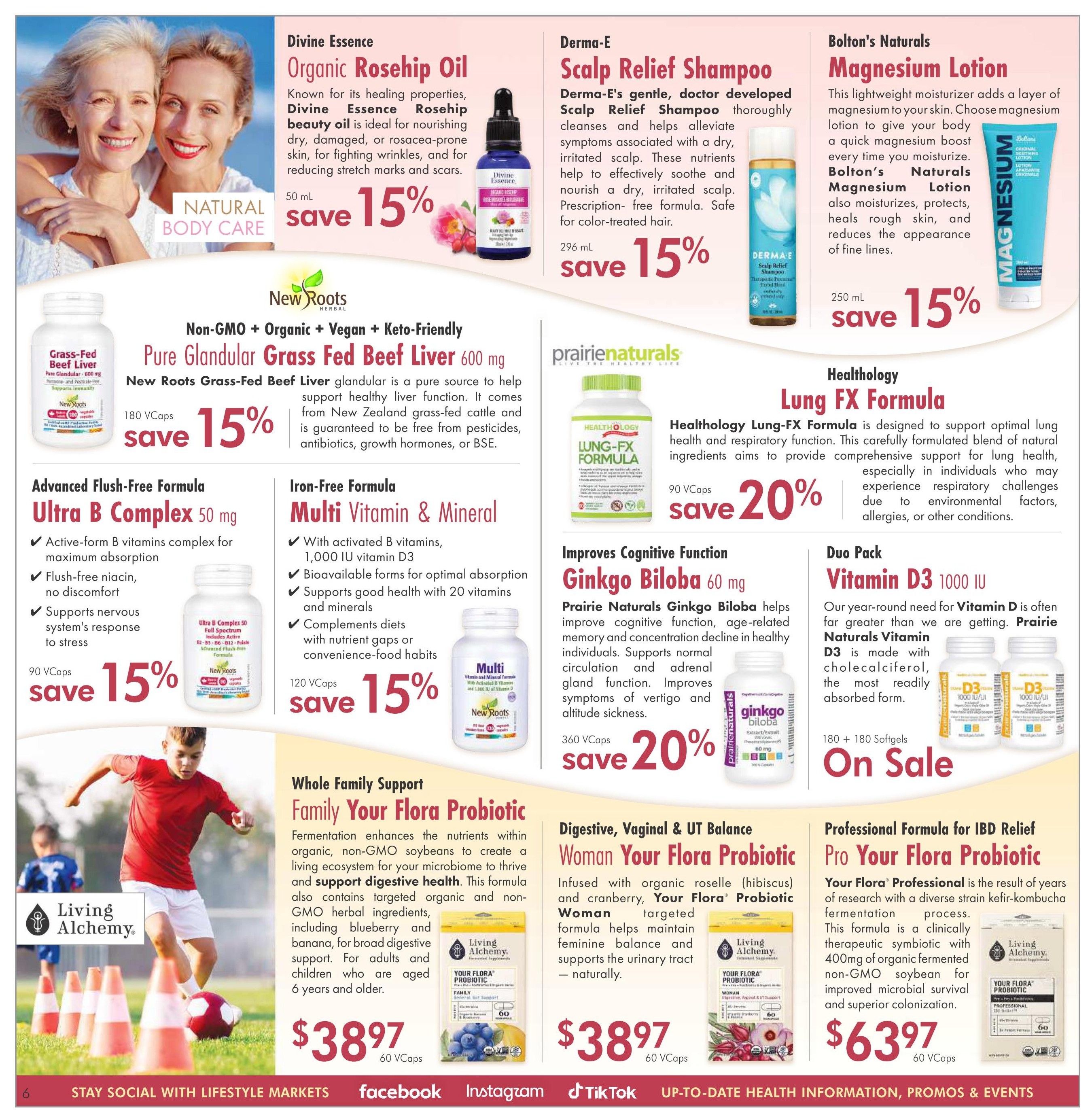 Lifestyle Markets Flyer September 9 to 27