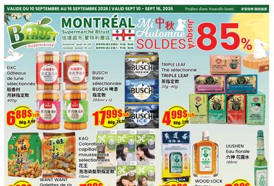 Btrust Supermarket (Montreal) Flyer September 10 to 16