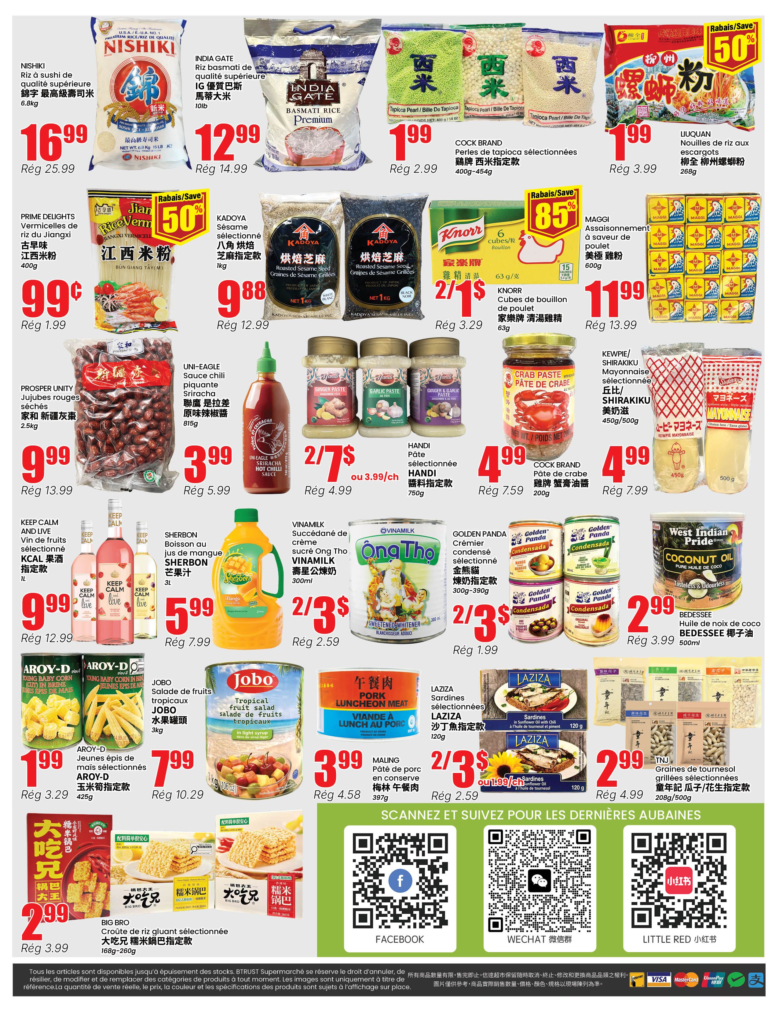 Btrust Supermarket (Montreal) Flyer September 10 to 16