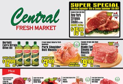 Central Fresh Market Flyer September 10 to 17