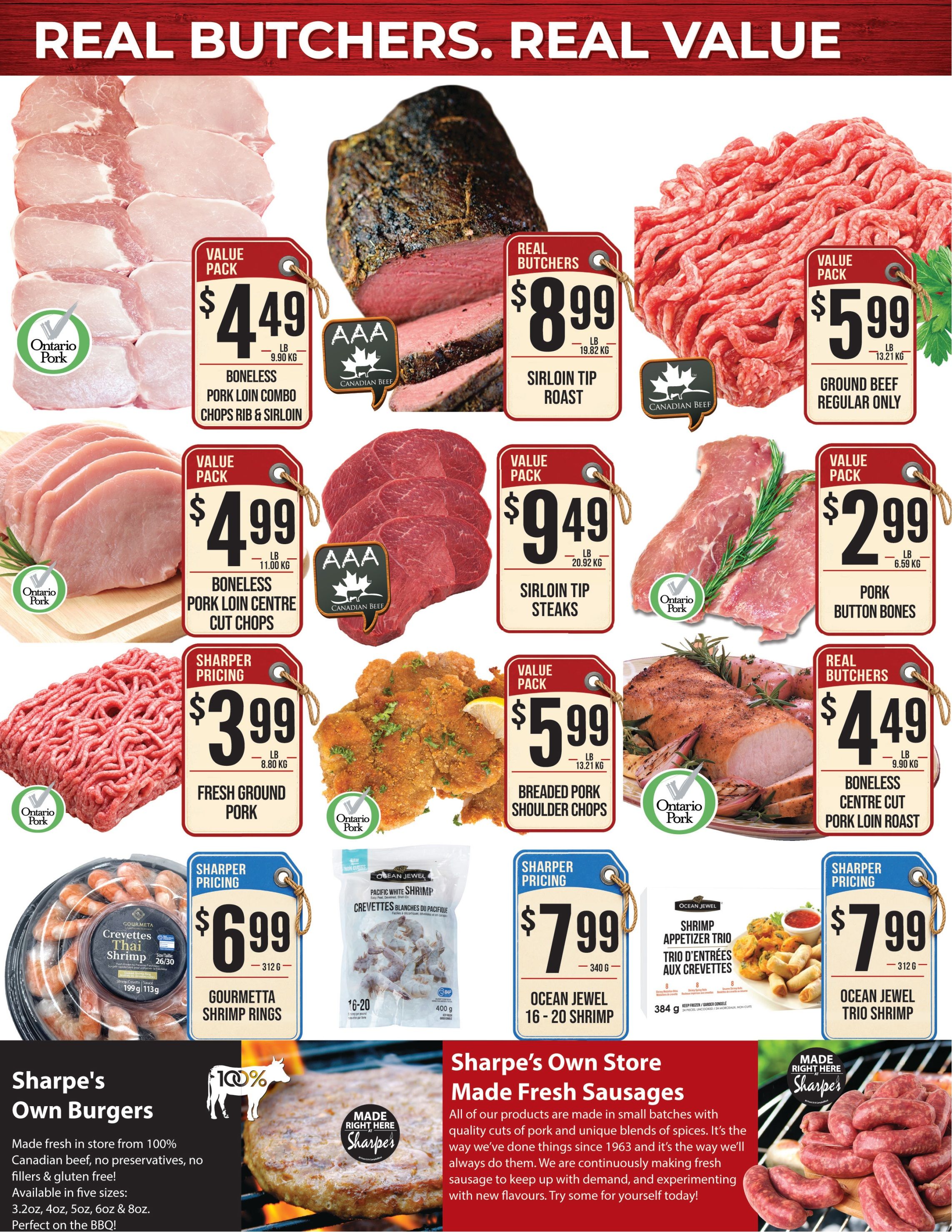 Sharpe's Food Market Flyer September 10 to 16