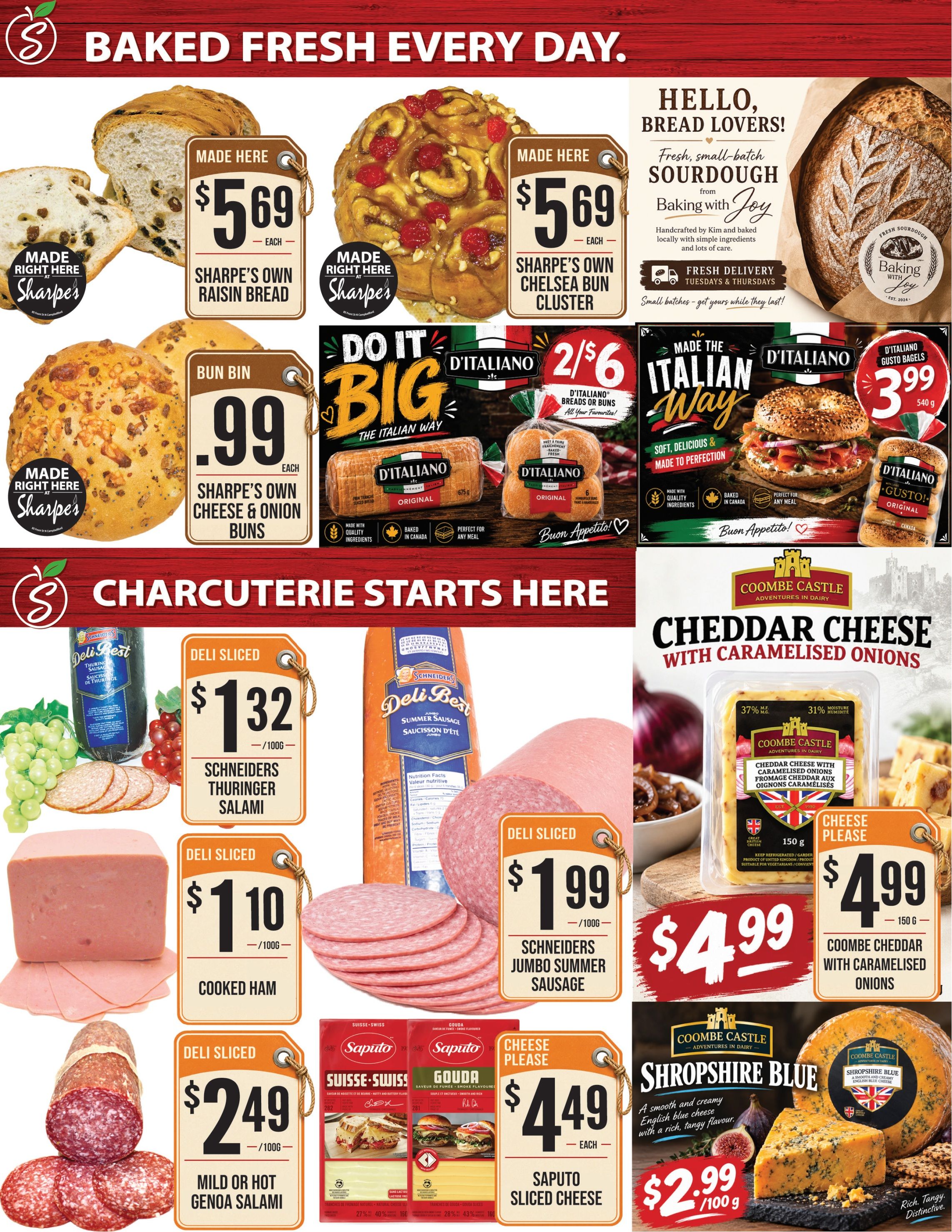 Sharpe's Food Market Flyer September 10 to 16
