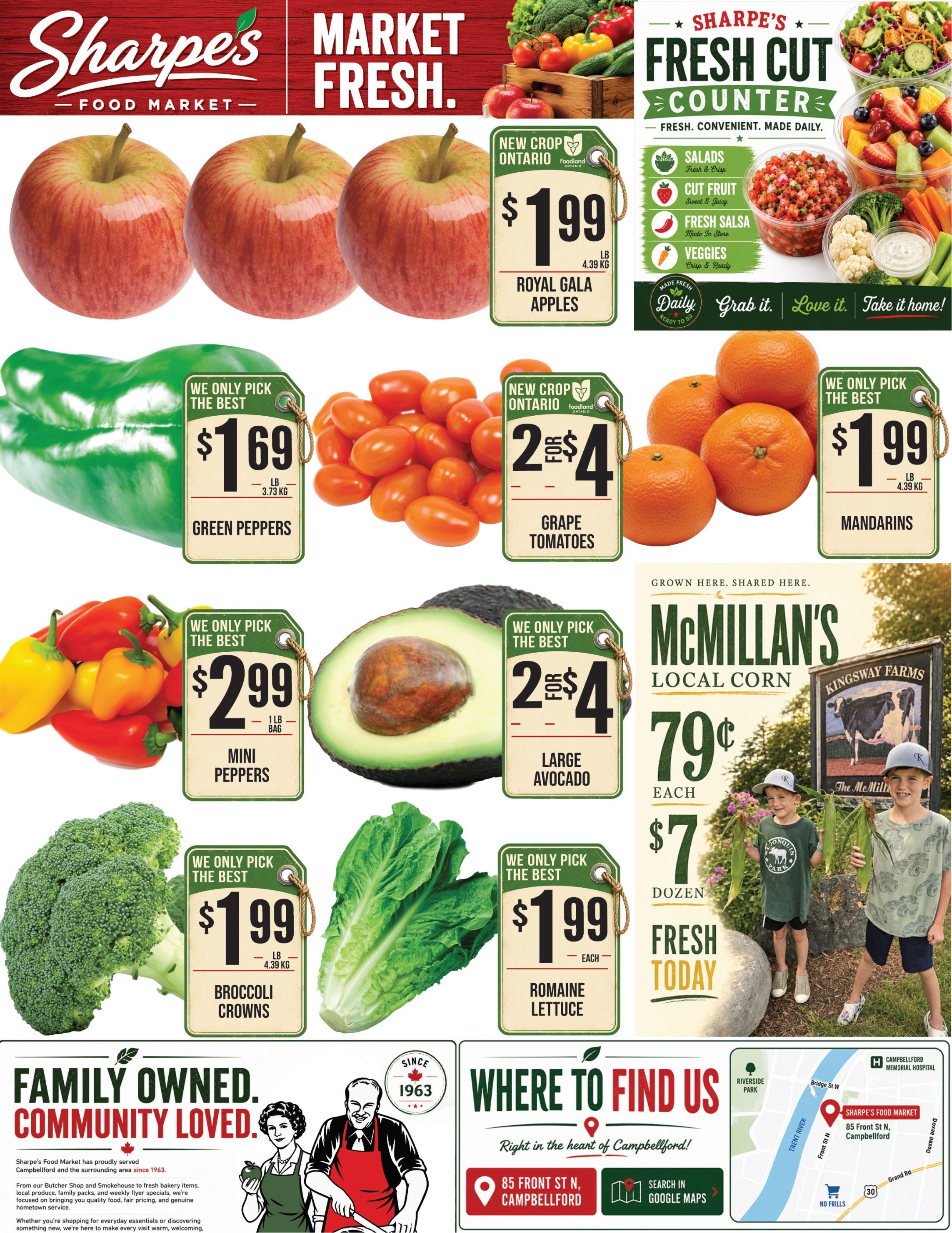 Sharpe's Food Market Flyer September 10 to 16