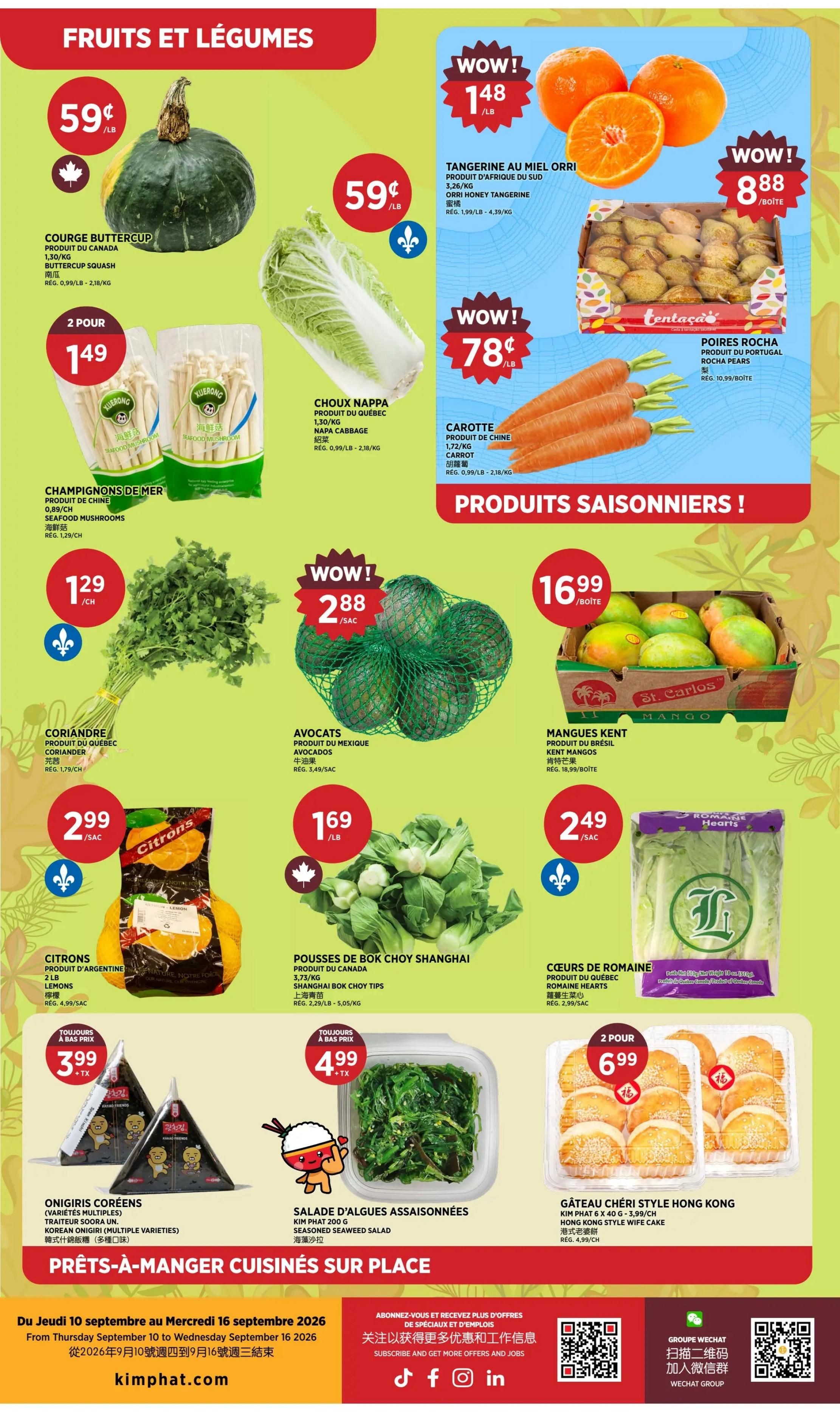 Kim Phat Flyer September 10 to 16