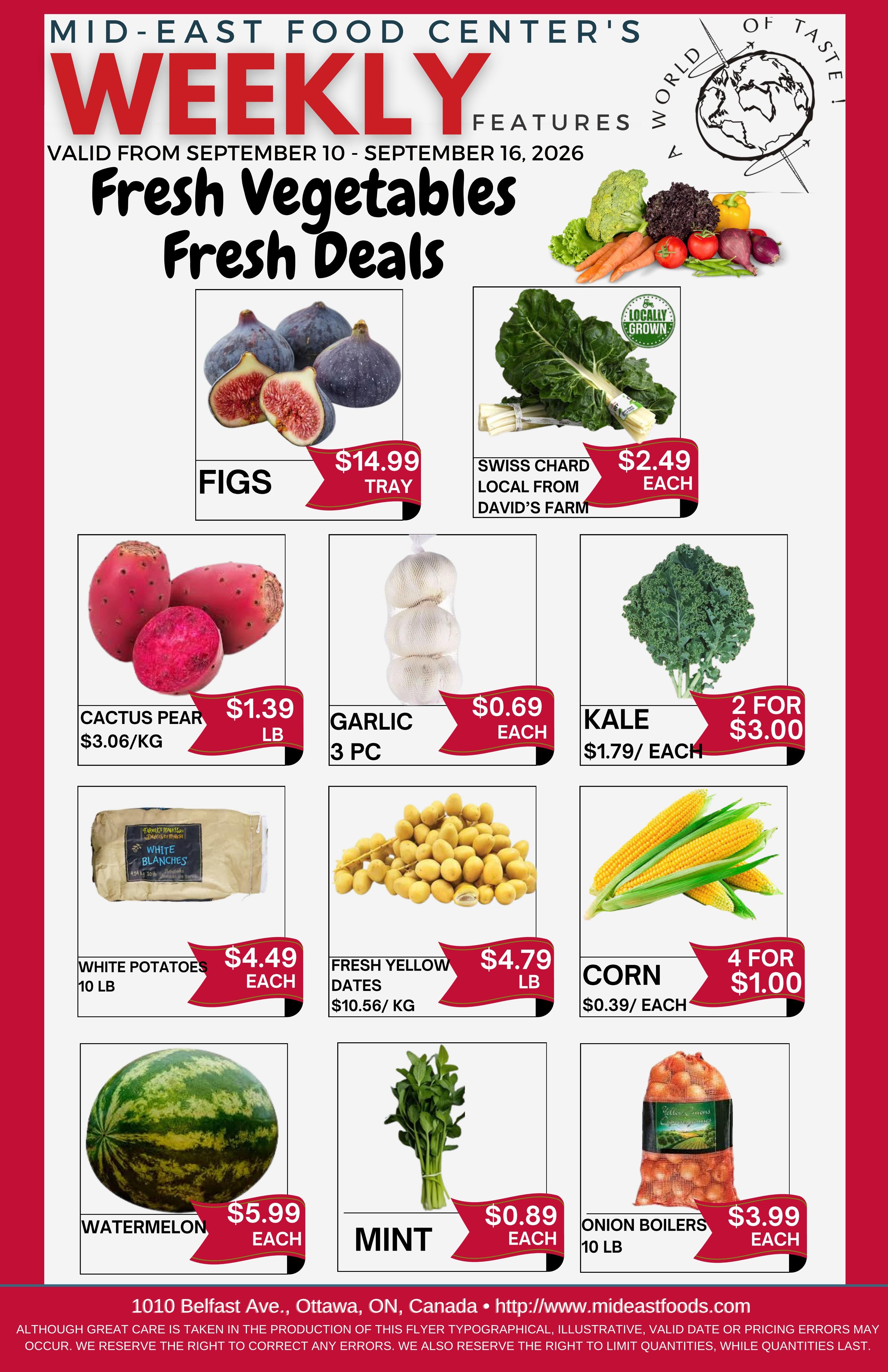 Mid-East Food Centre Flyer September 10 to 16