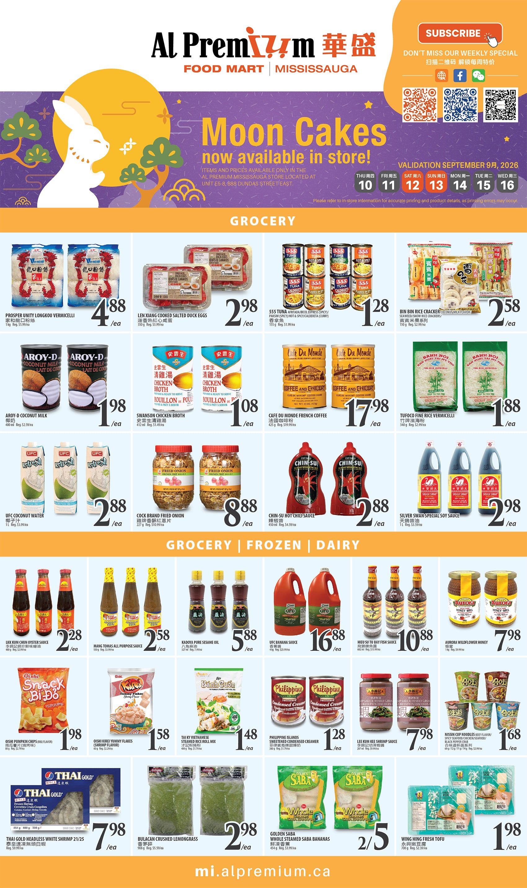 Al Premium Food Mart (Mississauga) Flyer September 10 to 16