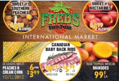 Fred's Farm Fresh Flyer July 8 to 14