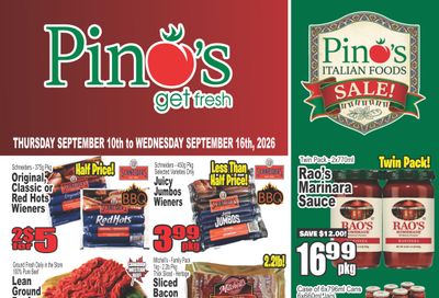 Pino's Flyer September 10 to 16