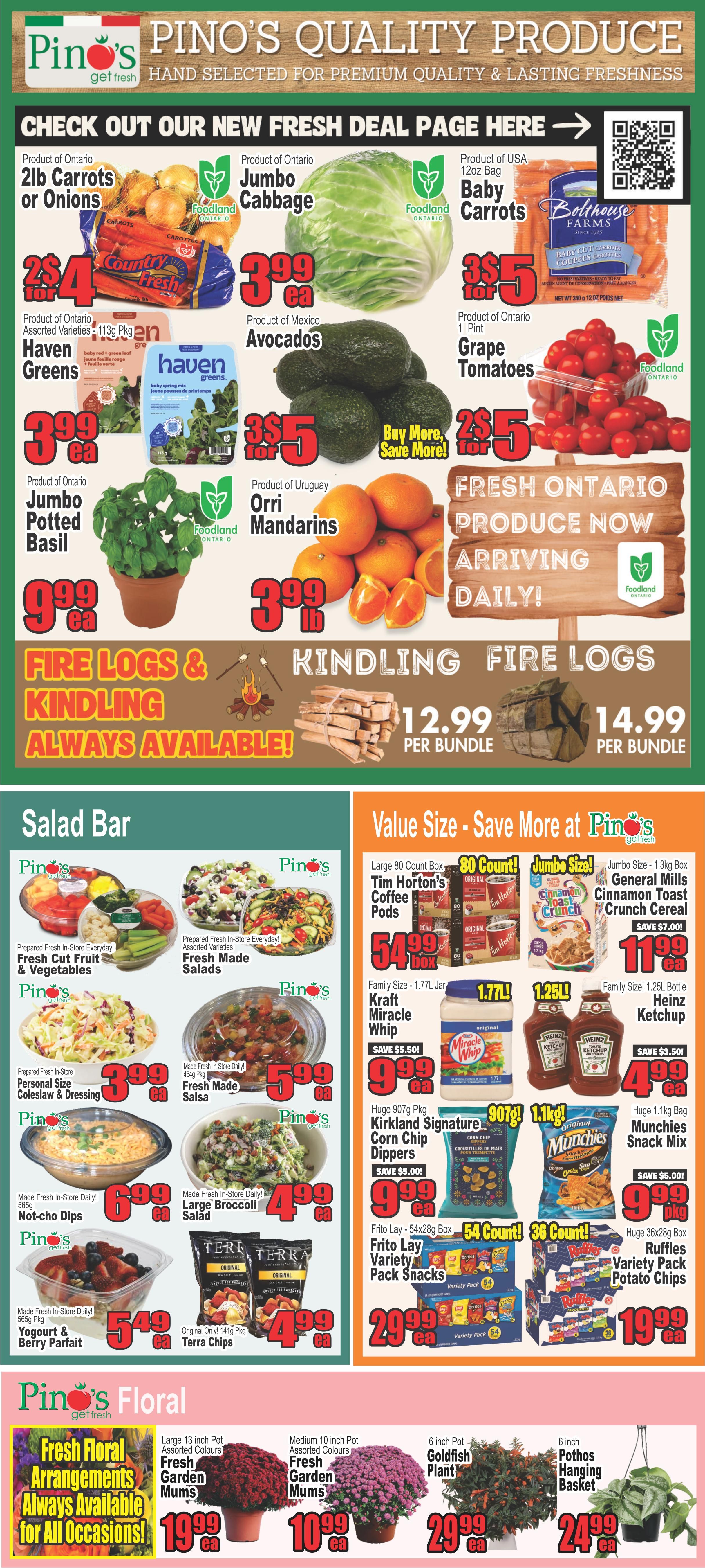 Pino's Flyer September 10 to 16
