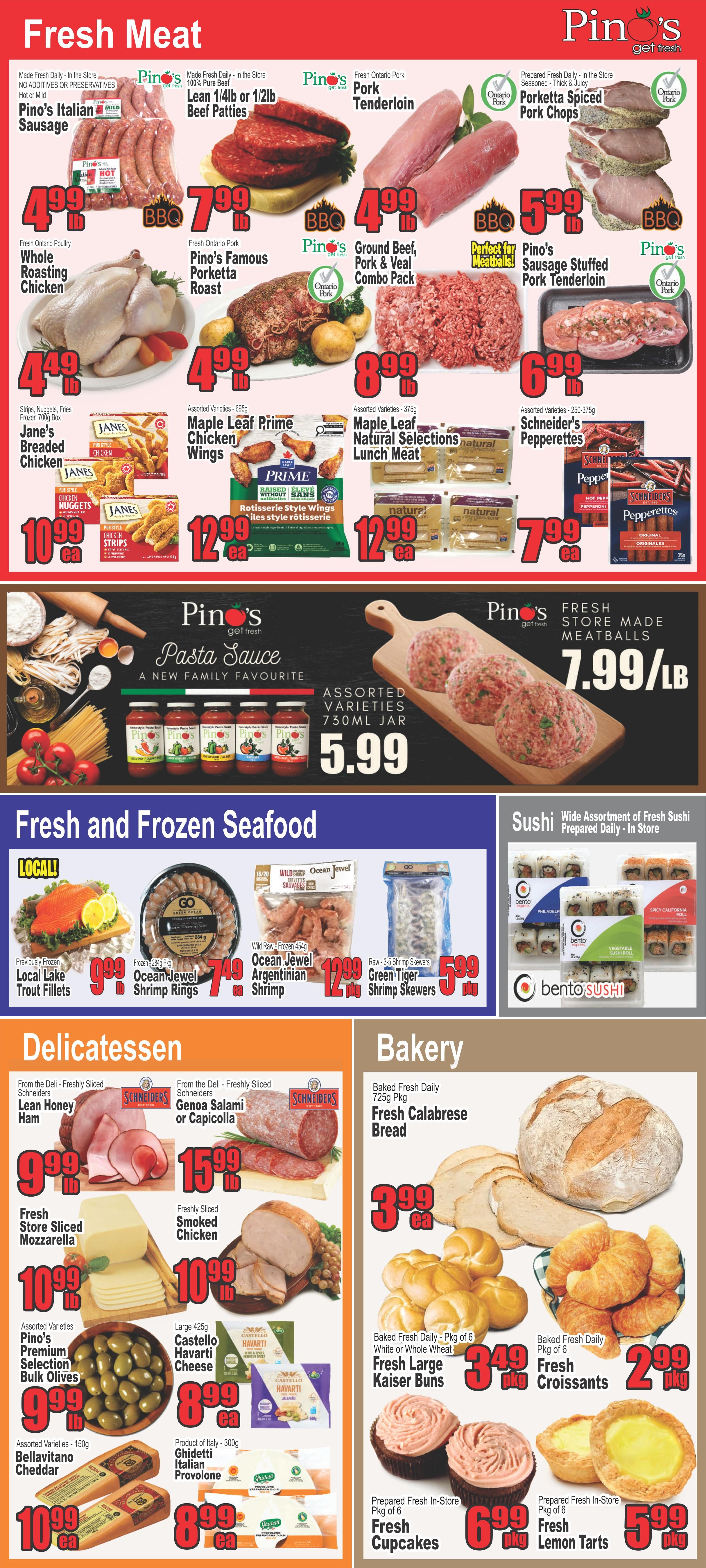 Pino's Flyer September 10 to 16