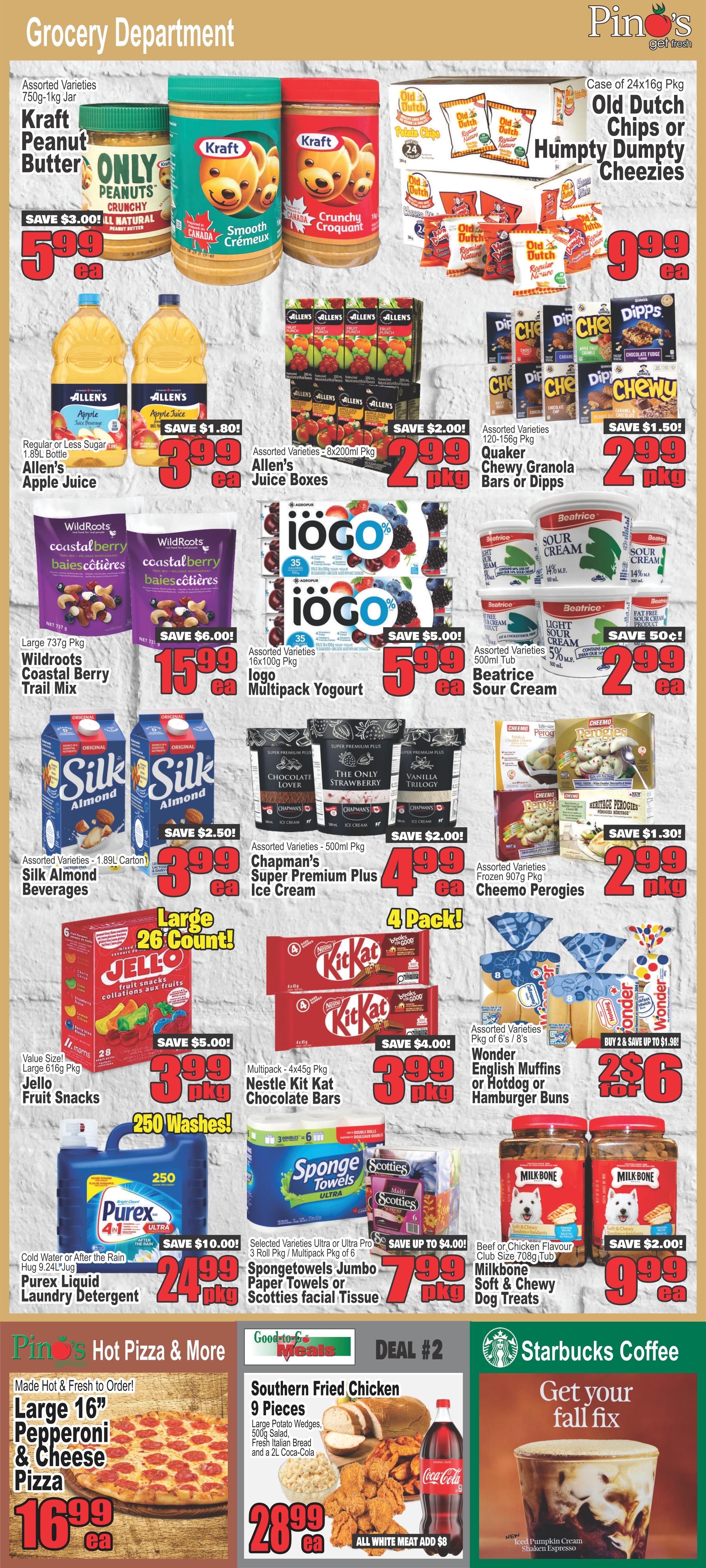 Pino's Flyer September 10 to 16