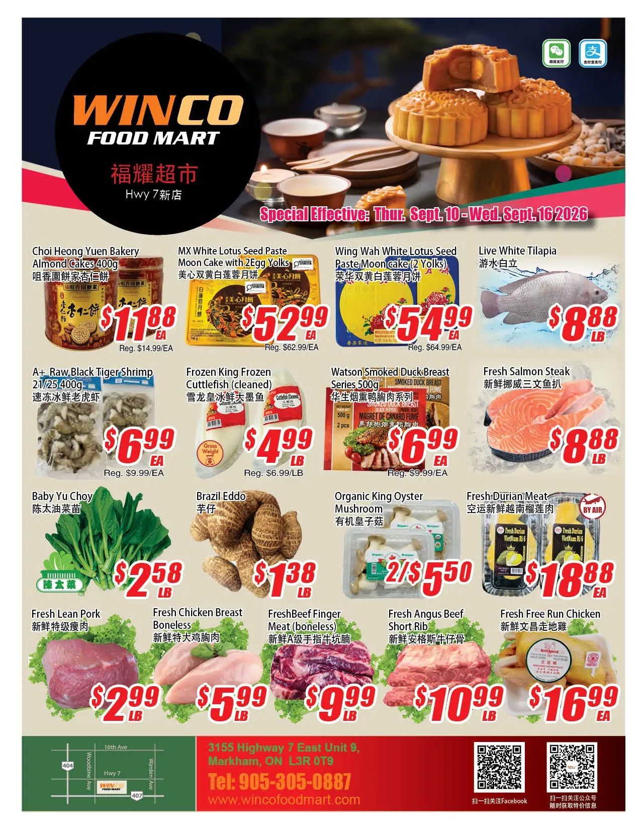 WinCo Food Mart (HWY 7) Flyer September 10 to 16