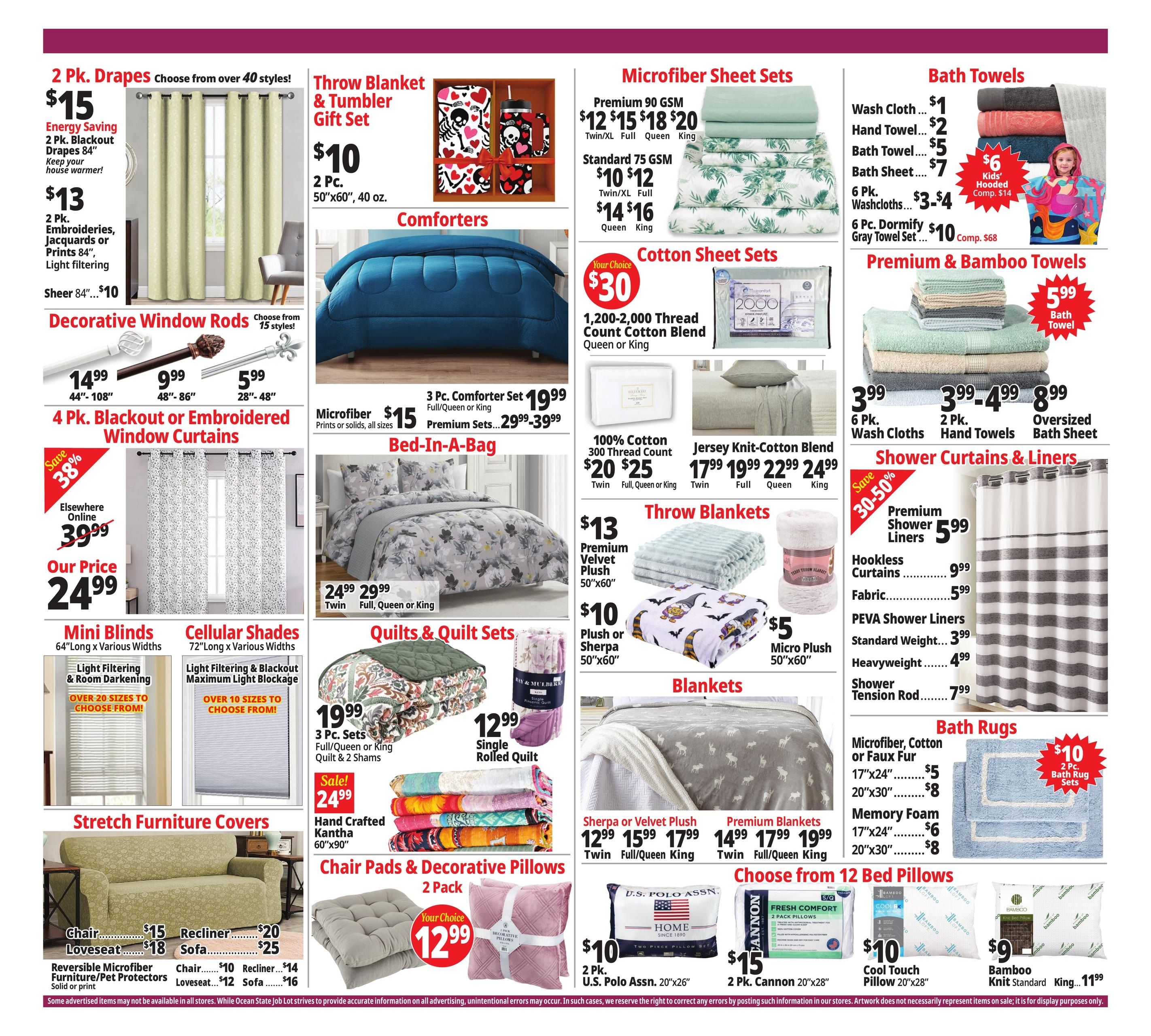 Ocean State Job Lot (Bridgeport Area, CT) Weekly Ad September 10 - 16, 2026