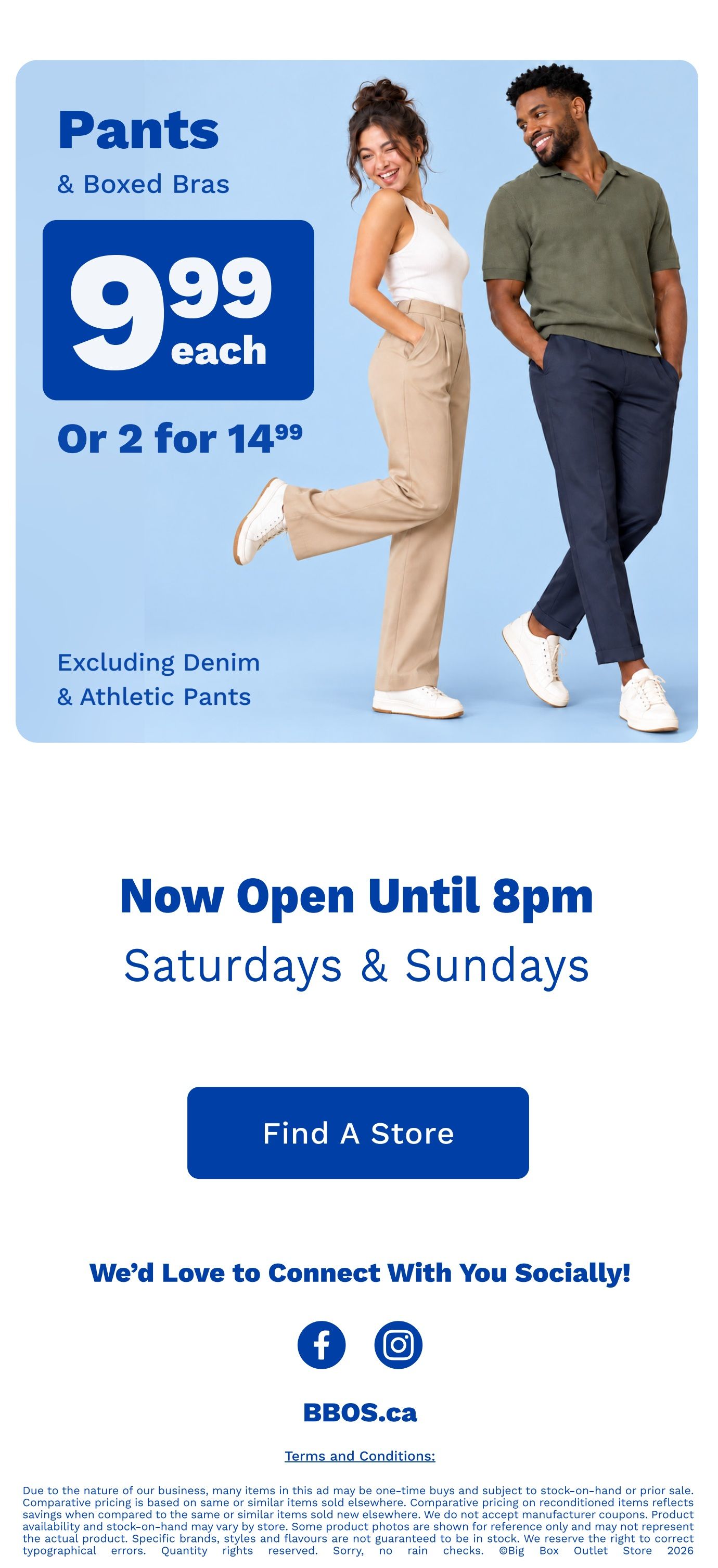 Big Box Outlet Store Flyer September 10 to 16