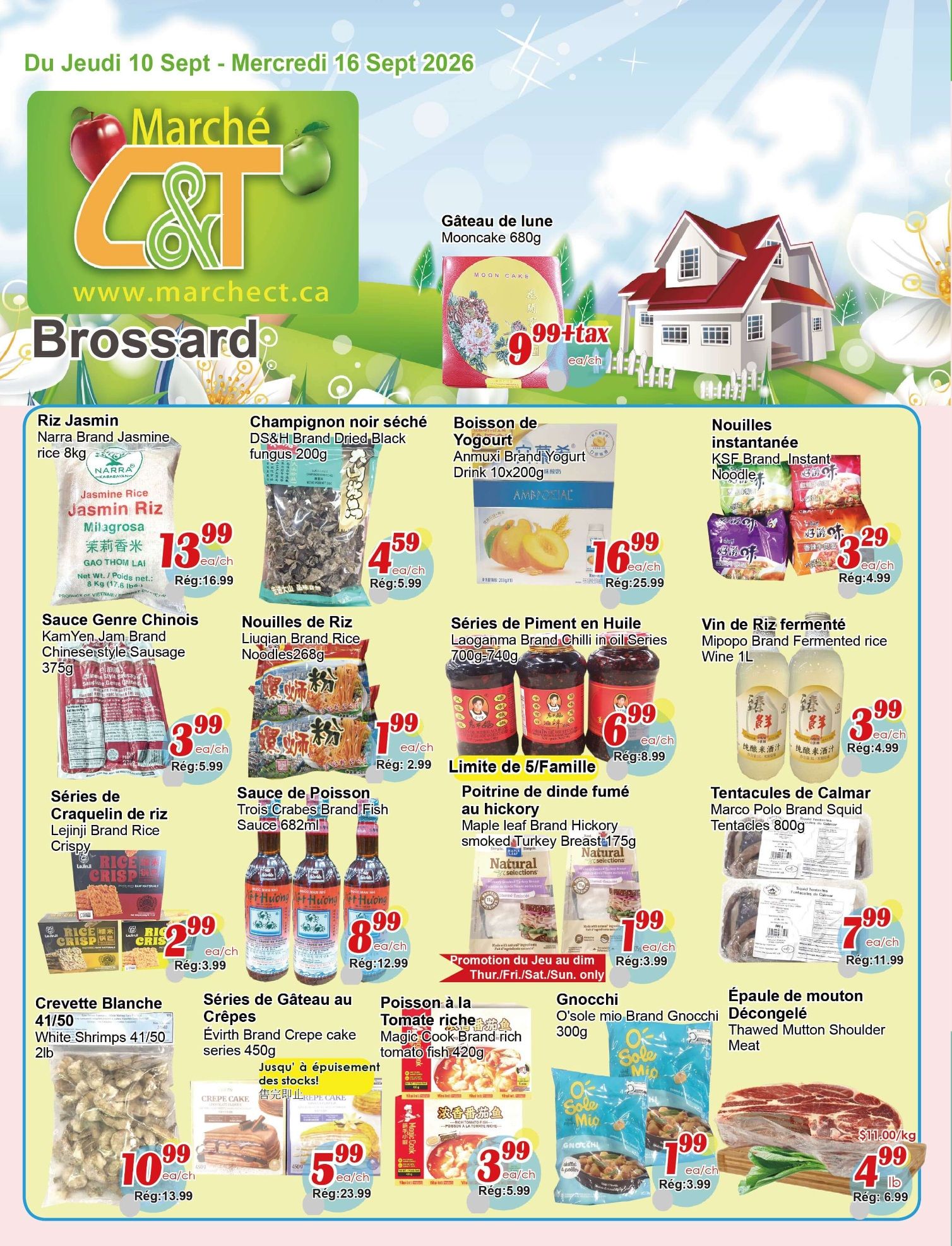 Marche C&T (Brossard) Flyer September 10 to 16