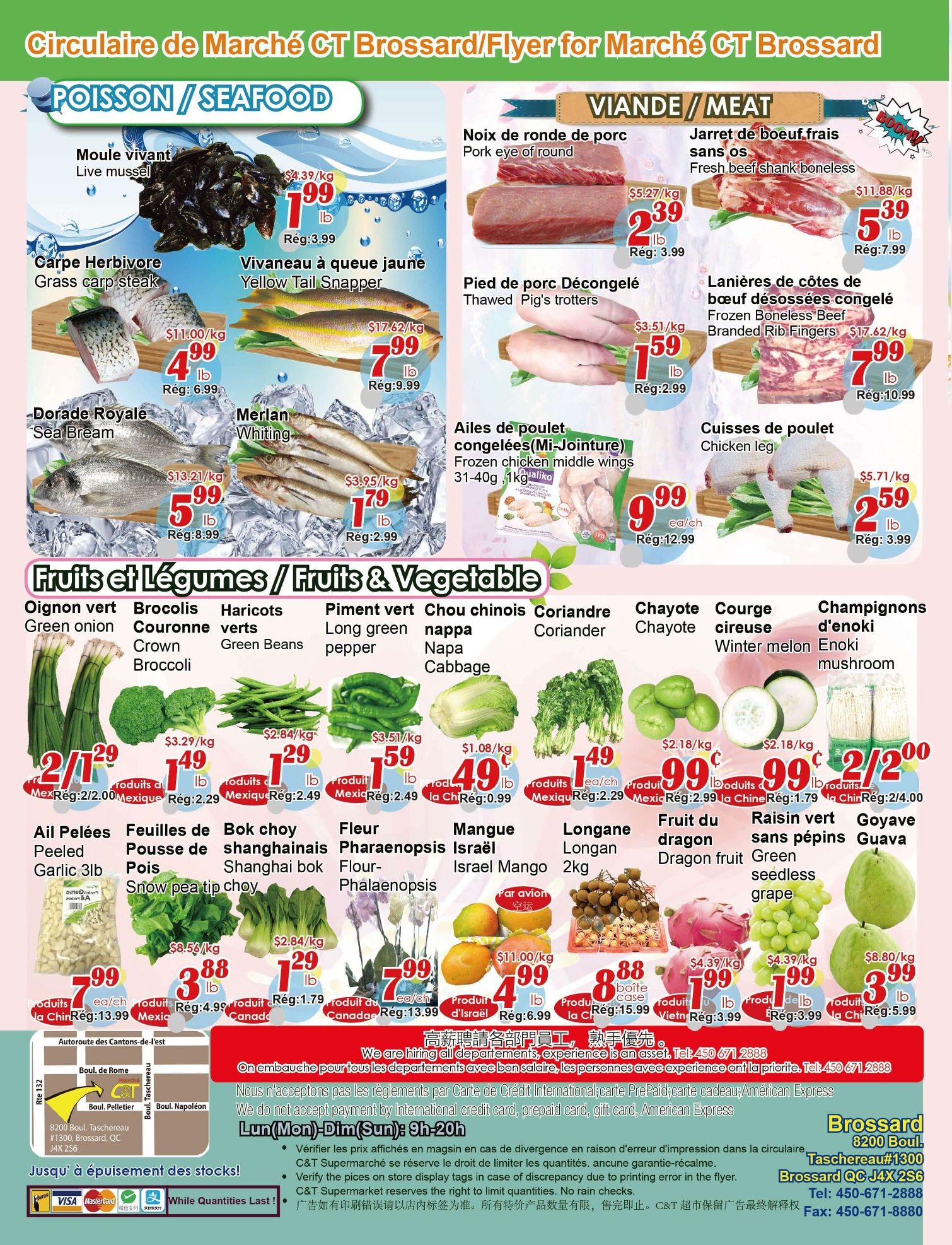 Marche C&T (Brossard) Flyer September 10 to 16