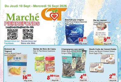 Marche C&T (Pierrefonds) Flyer September 10 to 16