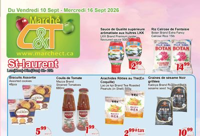 Marche C&T (St. Laurent) Flyer September 10 to 16