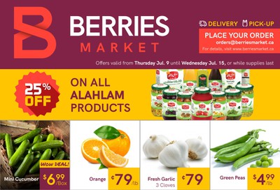 Berries Market Flyer July 9 to 15