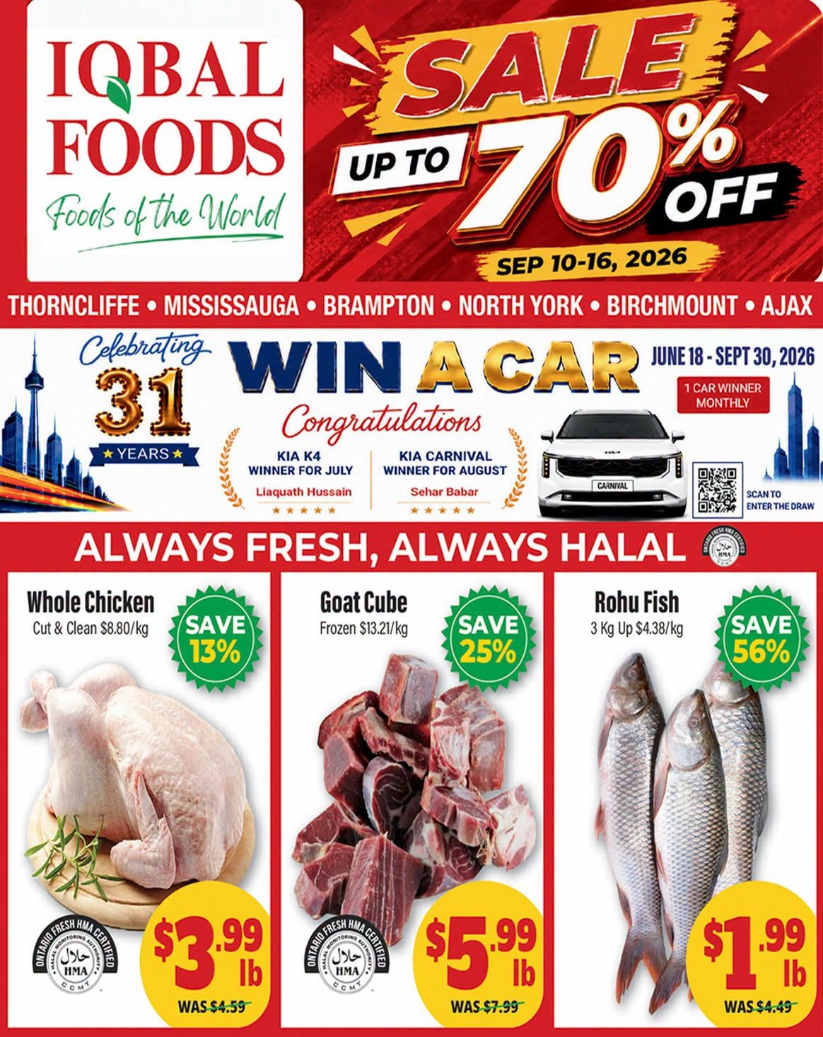 Iqbal Foods Flyer September 10 to 16