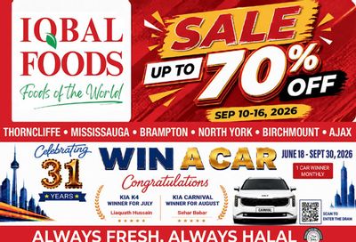 Iqbal Foods Flyer September 10 to 16