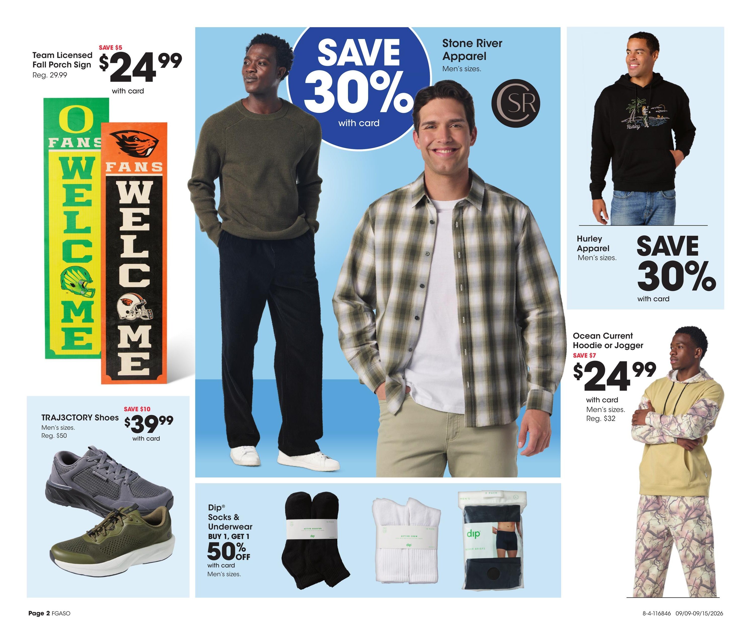 Fred Meyer (Bend Area, OR) Home & Apparel Weekly Ad September 9 - 15, 2026