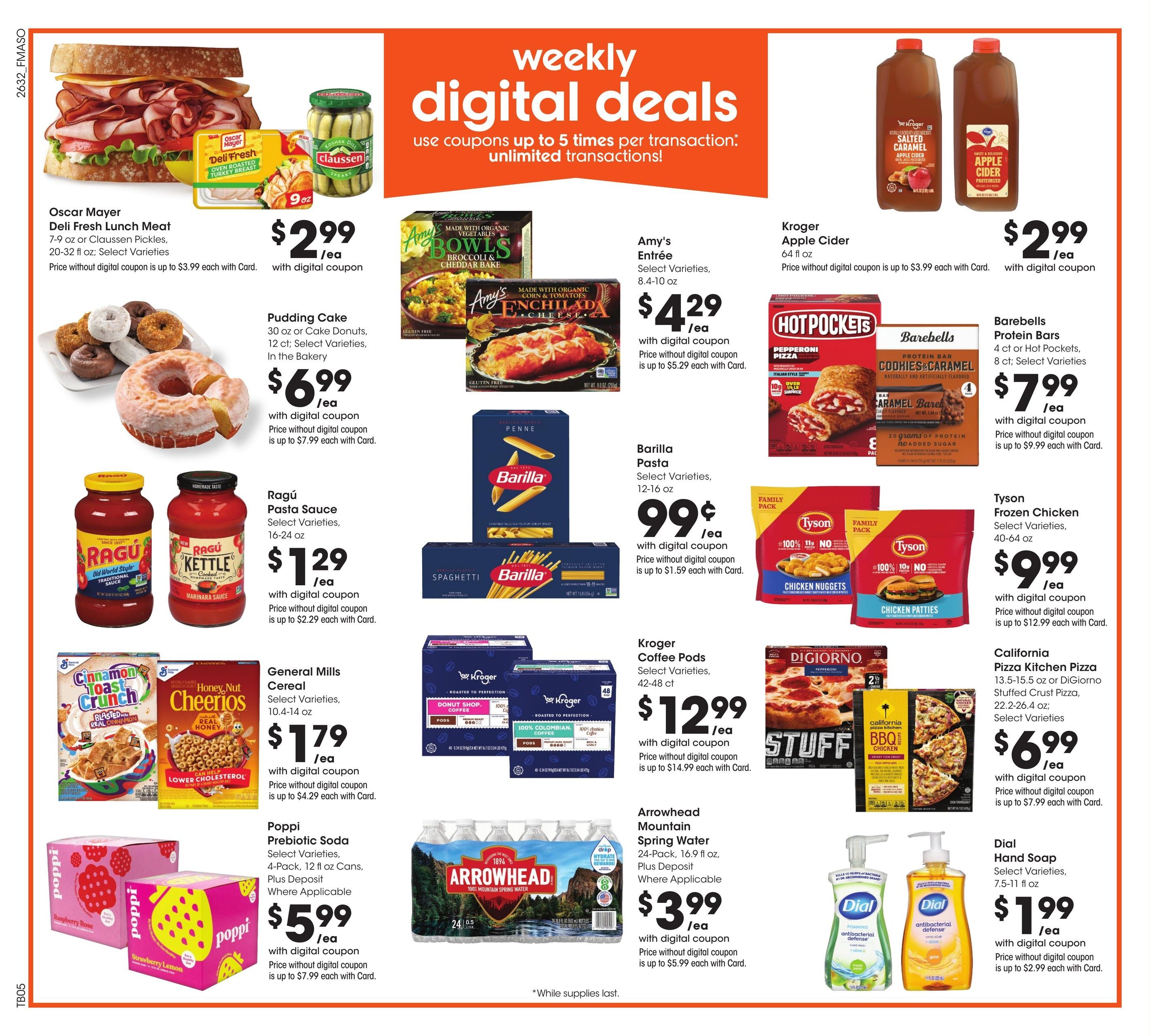 Fred Meyer (Bend Area, OR) Weekly Ad September 9 - 15, 2026