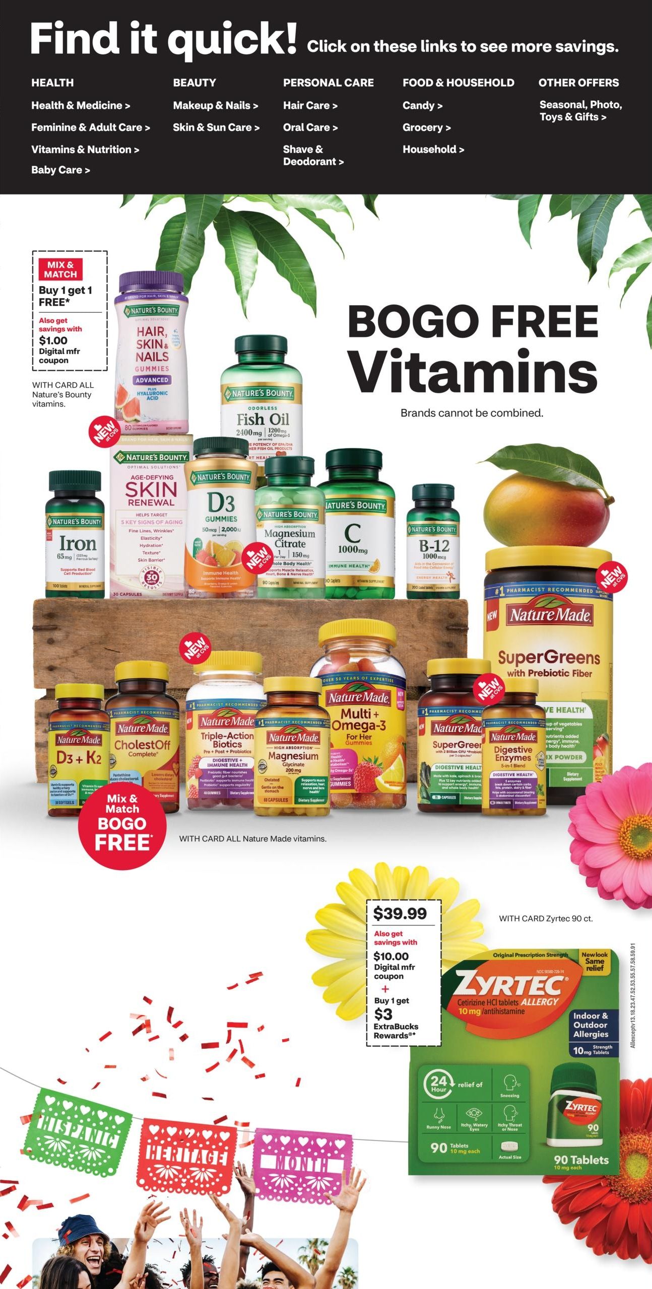 CVS Pharmacy (Carlsbad Area, CA) Weekly Ad September 13 - 19, 2026
