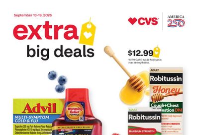 CVS Pharmacy (Hanover Area, IN) Weekly Ad September 13 - 19, 2026