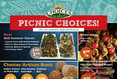 Choices Market Flyer July 9 to 15