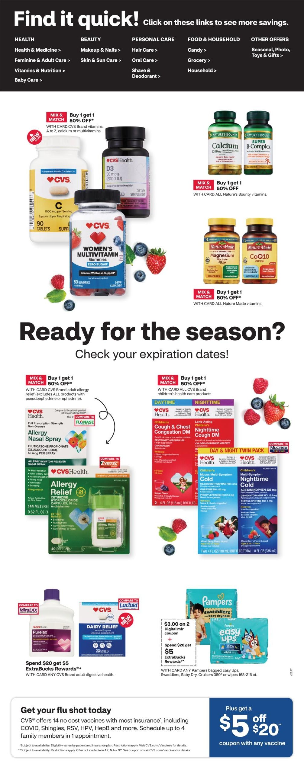 CVS Pharmacy (Cary Area, NC) Weekly Ad September 13 - 19, 2026