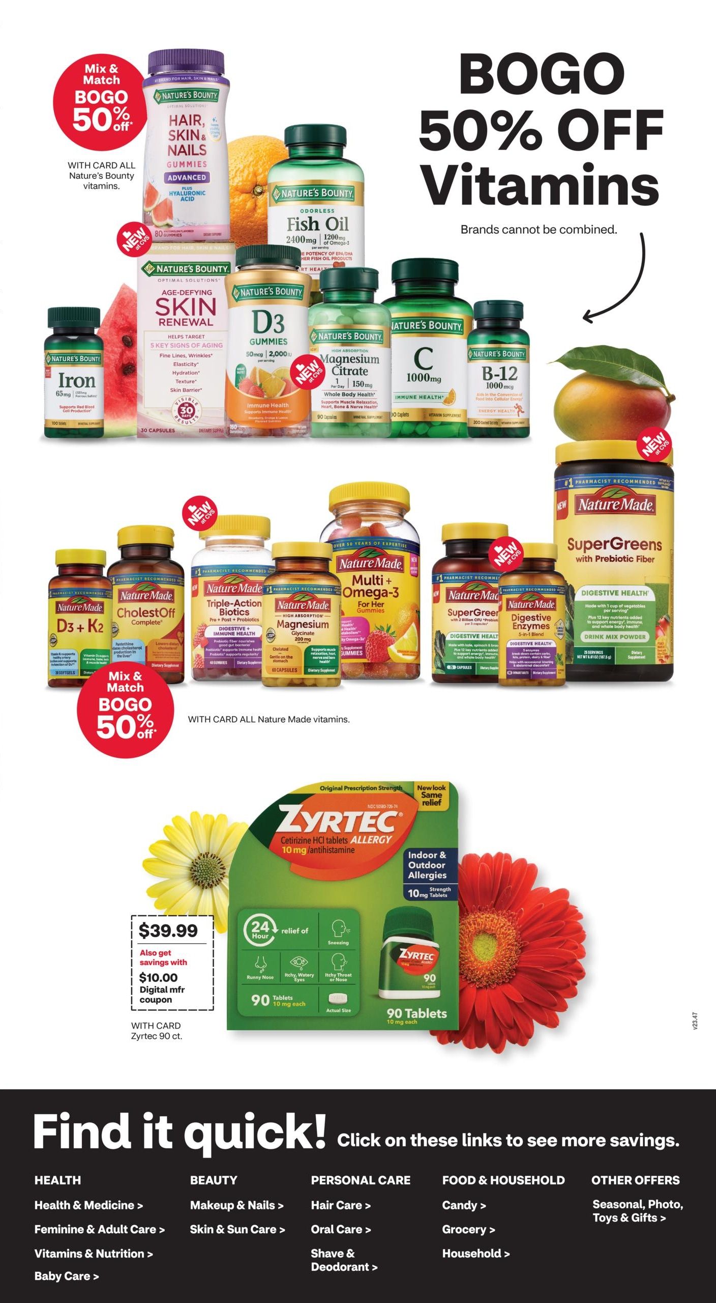 CVS Pharmacy (Cary Area, NC) Weekly Ad September 13 - 19, 2026