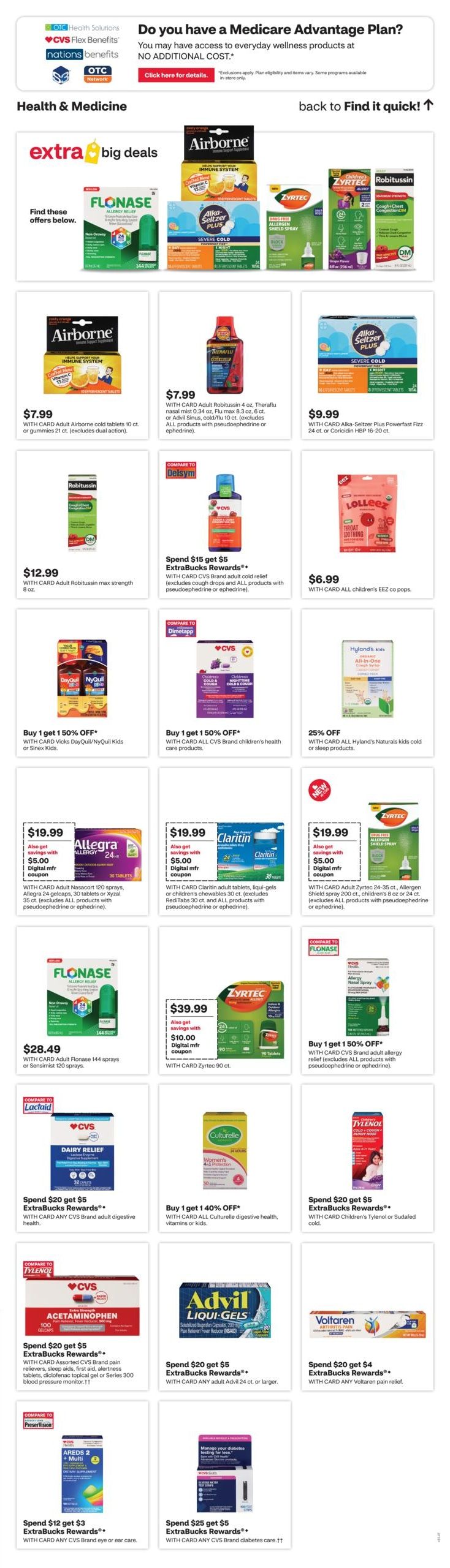 CVS Pharmacy (Cary Area, NC) Weekly Ad September 13 - 19, 2026