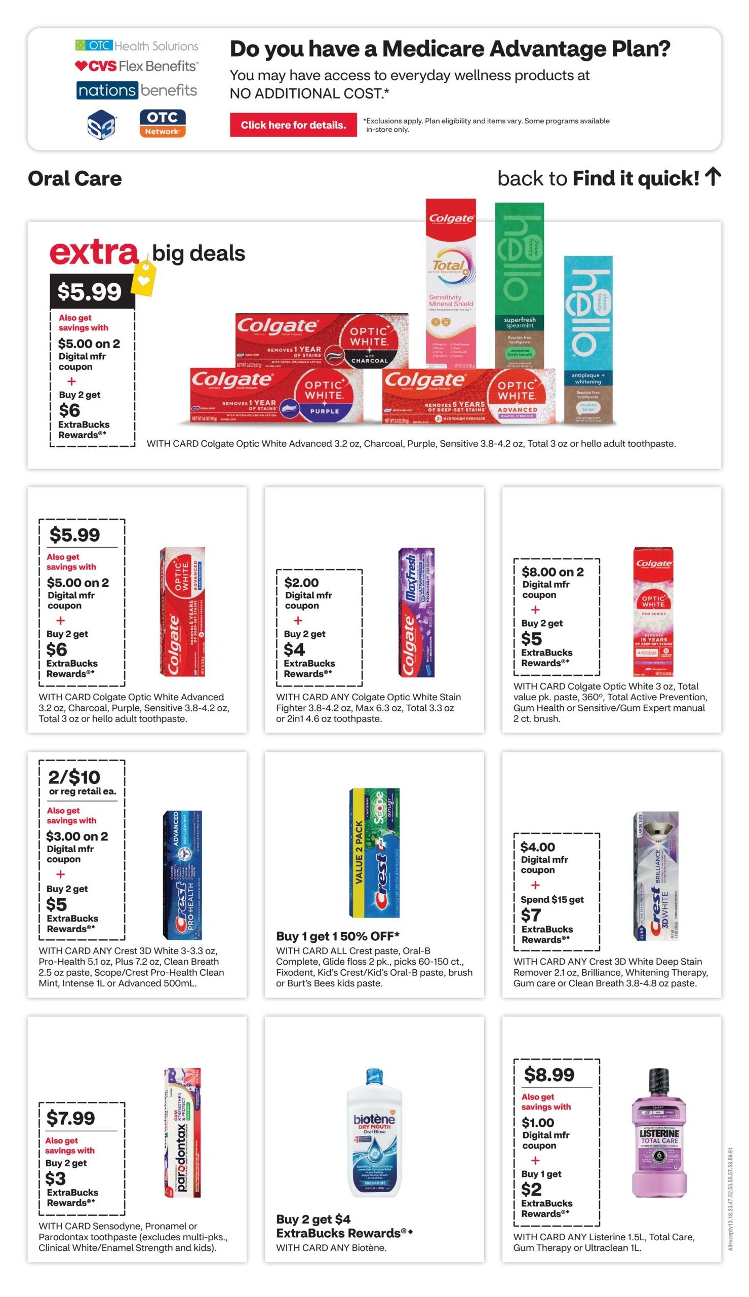 CVS Pharmacy (West Memphis Area, AR) Weekly Ad September 13 - 20, 2026