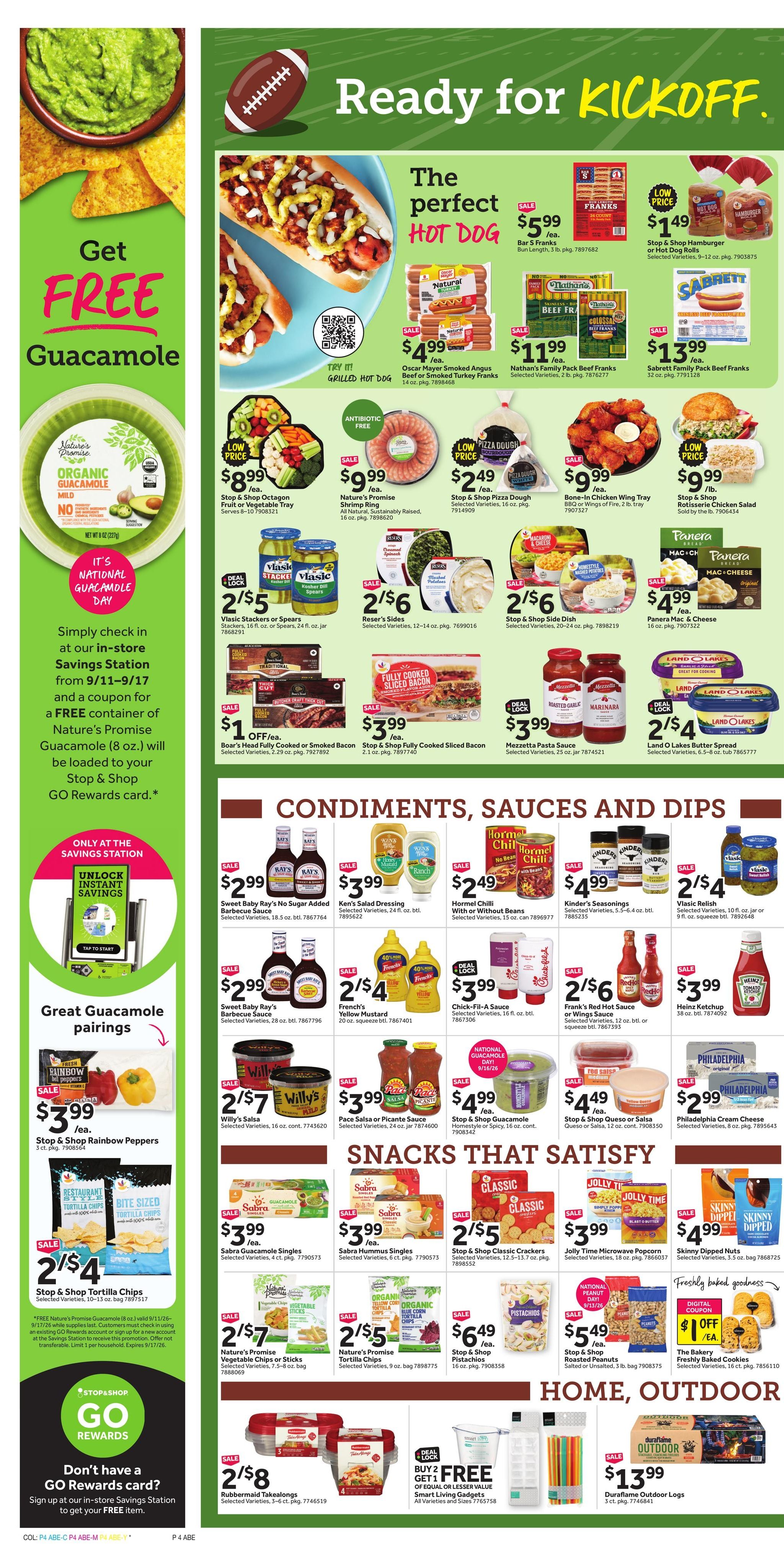 Stop & Shop (Bridgeport-New Haven Area, CT) Weekly Ad September 11 - 17, 2026
