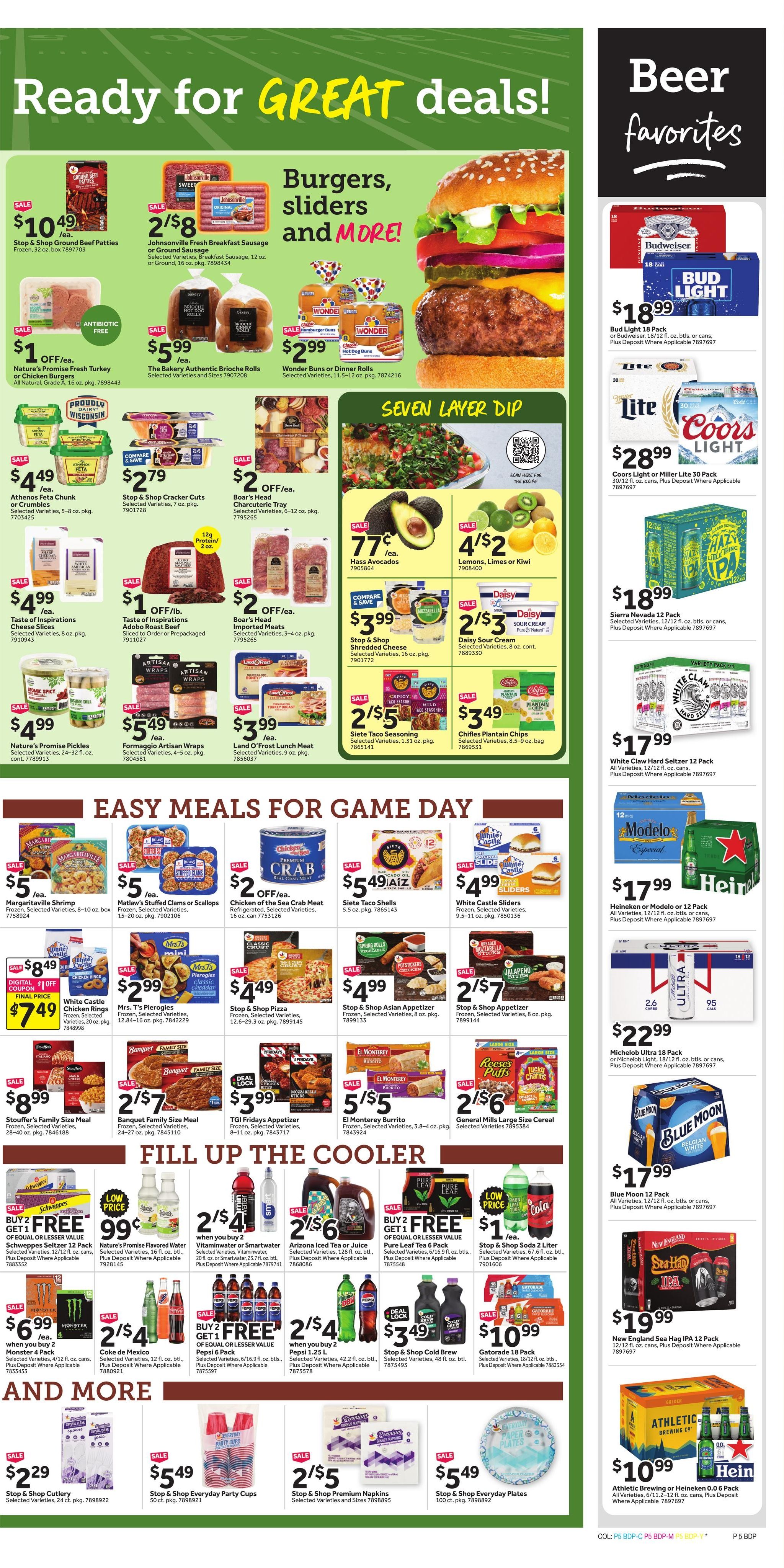 Stop & Shop (Bridgeport-New Haven Area, CT) Weekly Ad September 11 - 17, 2026