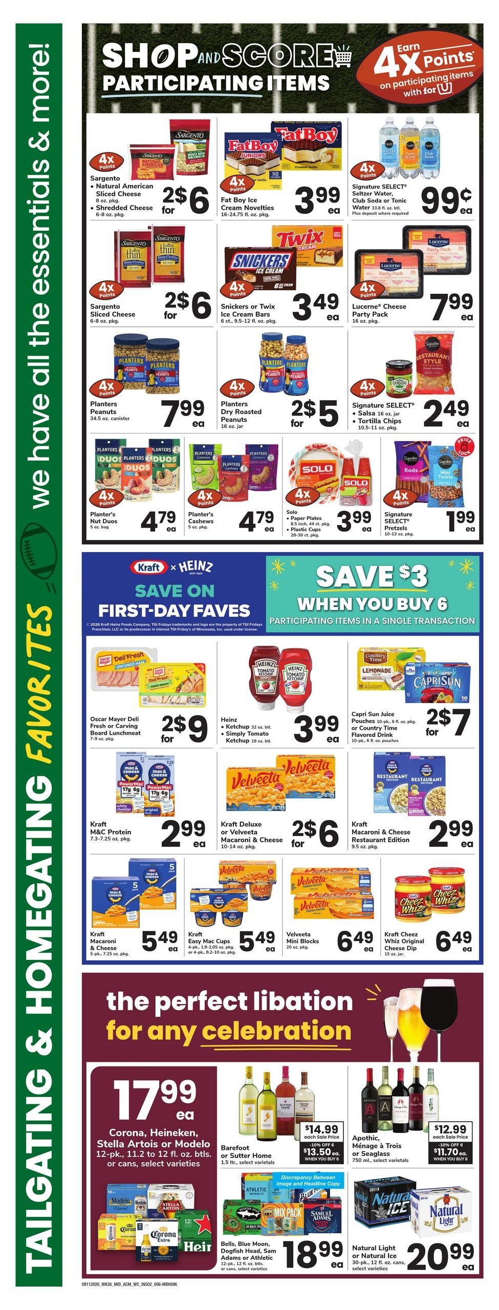 Acme Markets (Salisbury Area, MD) Weekly Ad September 11 - 17, 2026
