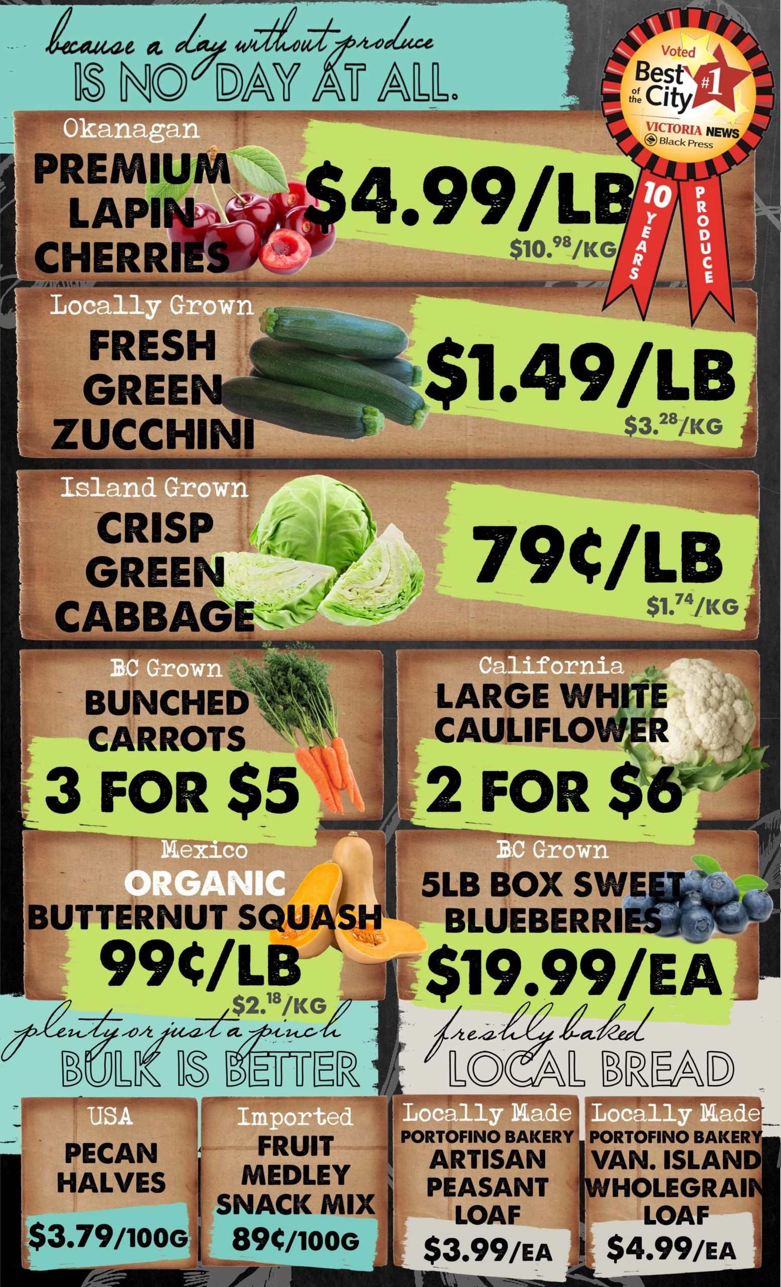The Root Cellar Flyer July 9 to 15